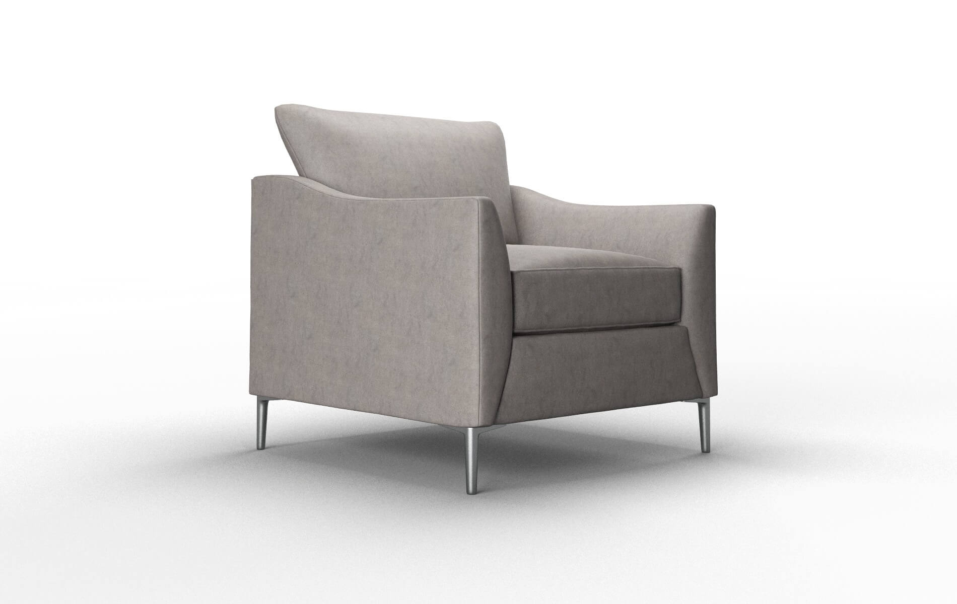 Hamburg Suave Slate Chair metal legs 2