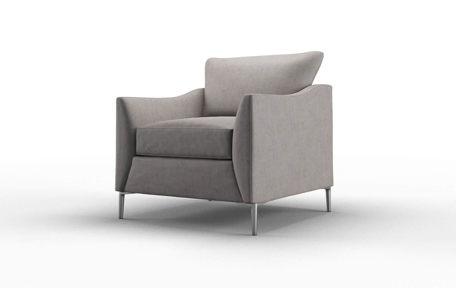 Hamburg Suave Slate Chair metal legs 4