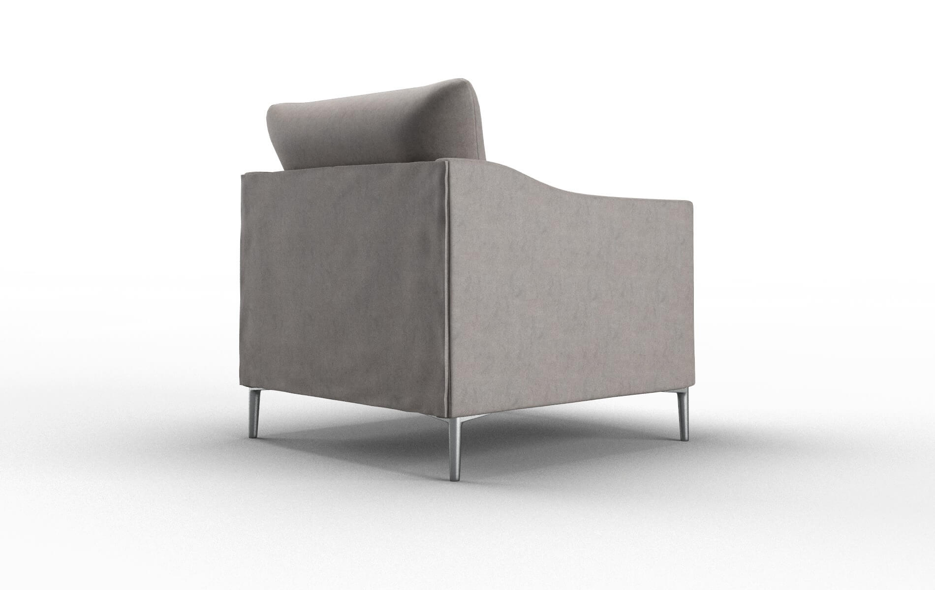 Hamburg Suave Slate Chair metal legs 5