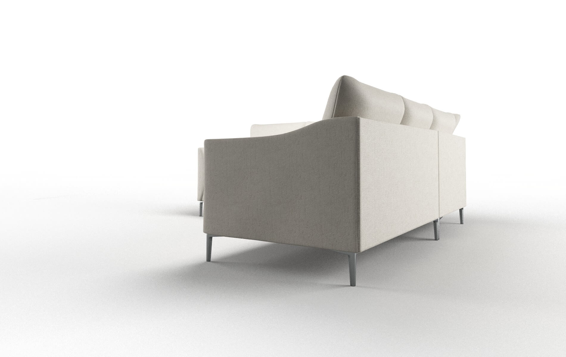 Hamburg Terrain Natural Sectional metal legs 4