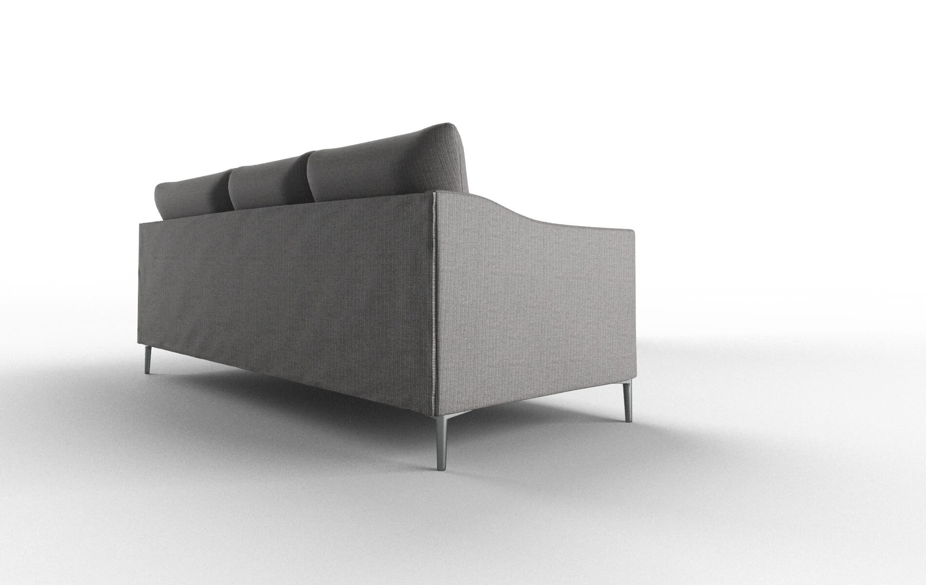 Hamburg Terrain Oatmeal Sectional metal legs 3