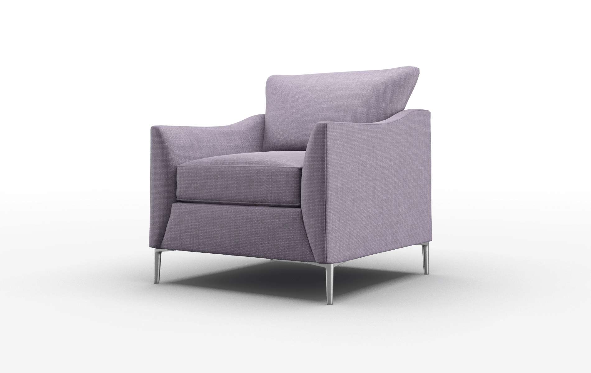 Hamburg Tess Blackberry Chair metal legs 4