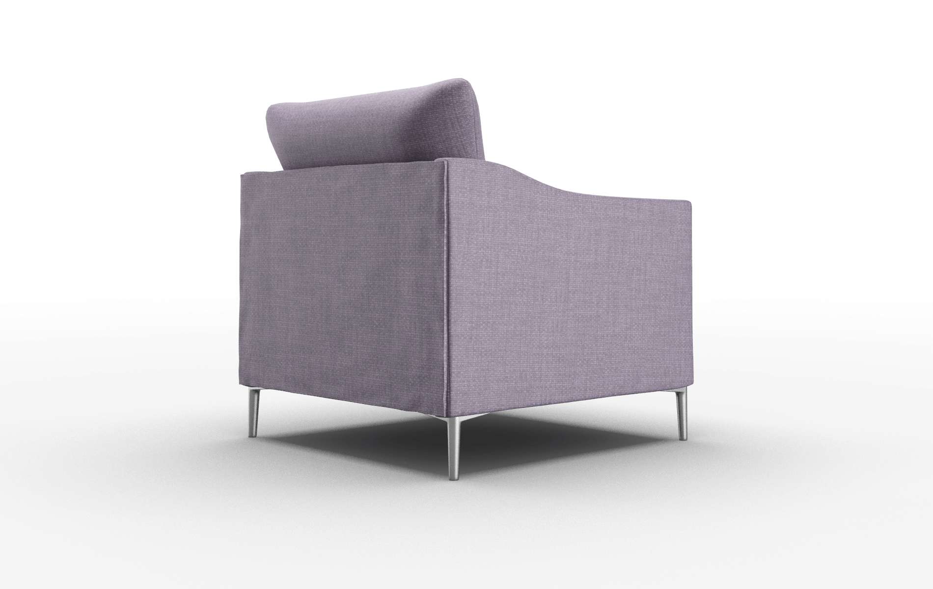 Hamburg Tess Blackberry Chair metal legs 5