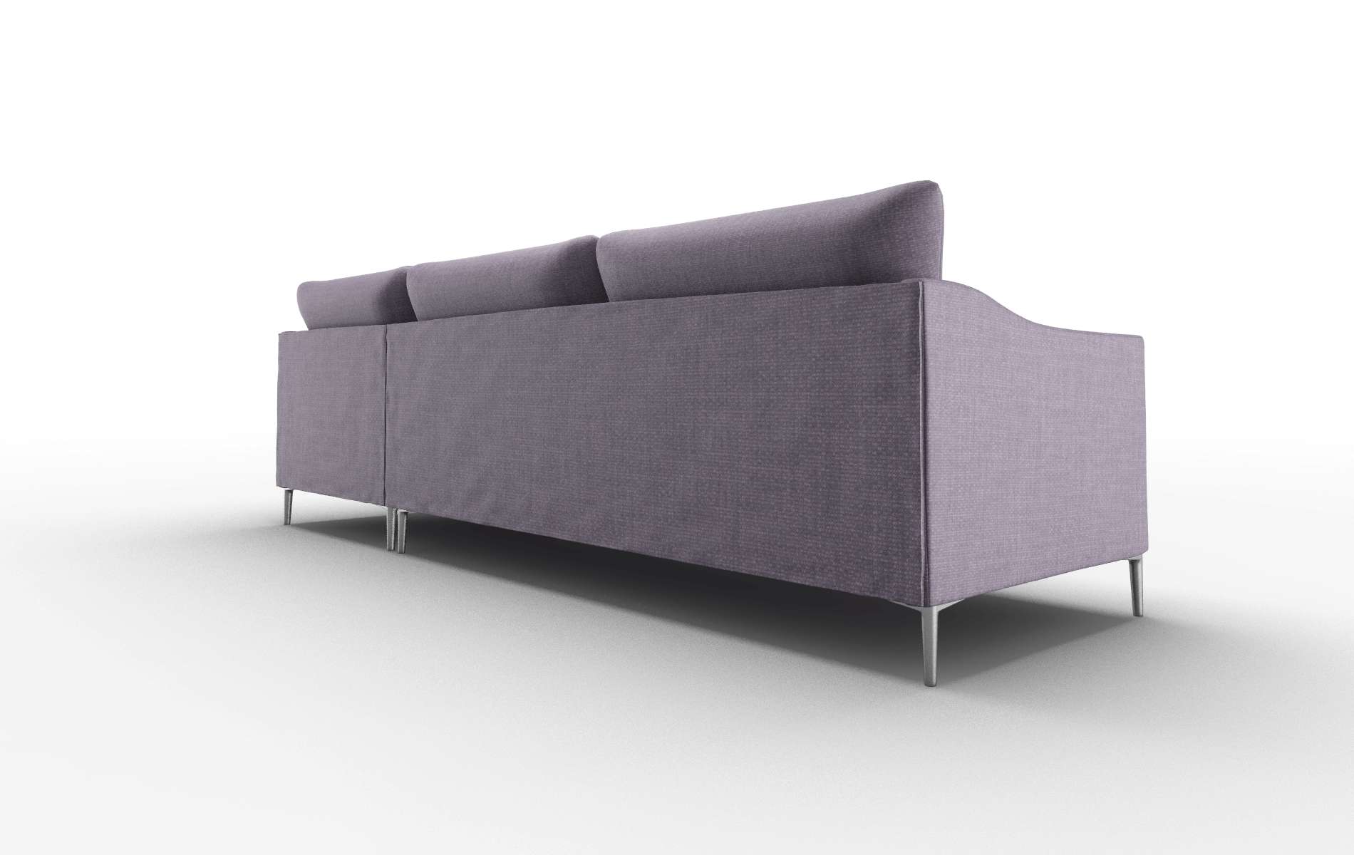 Hamburg Tess Blackberry Panel metal legs 5