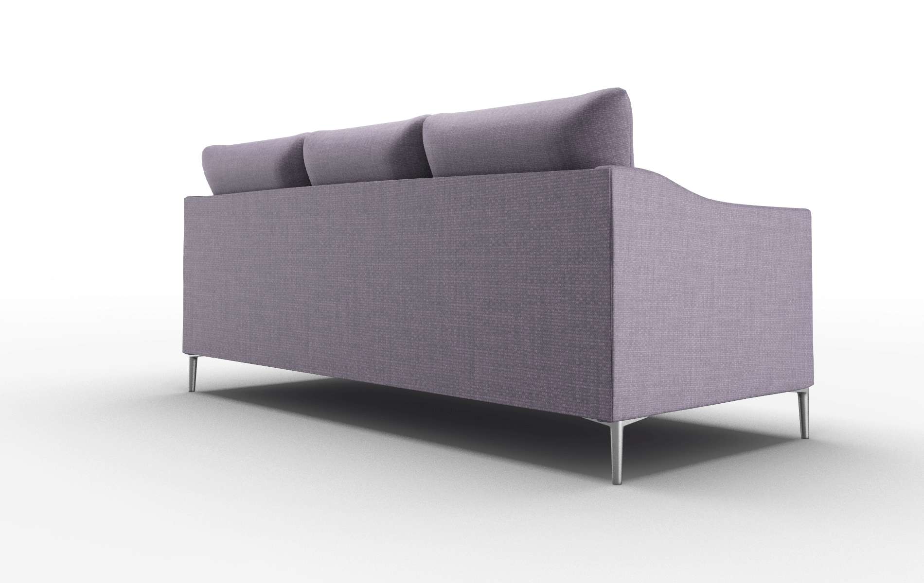 Hamburg Tess Blackberry Sofa metal legs 5