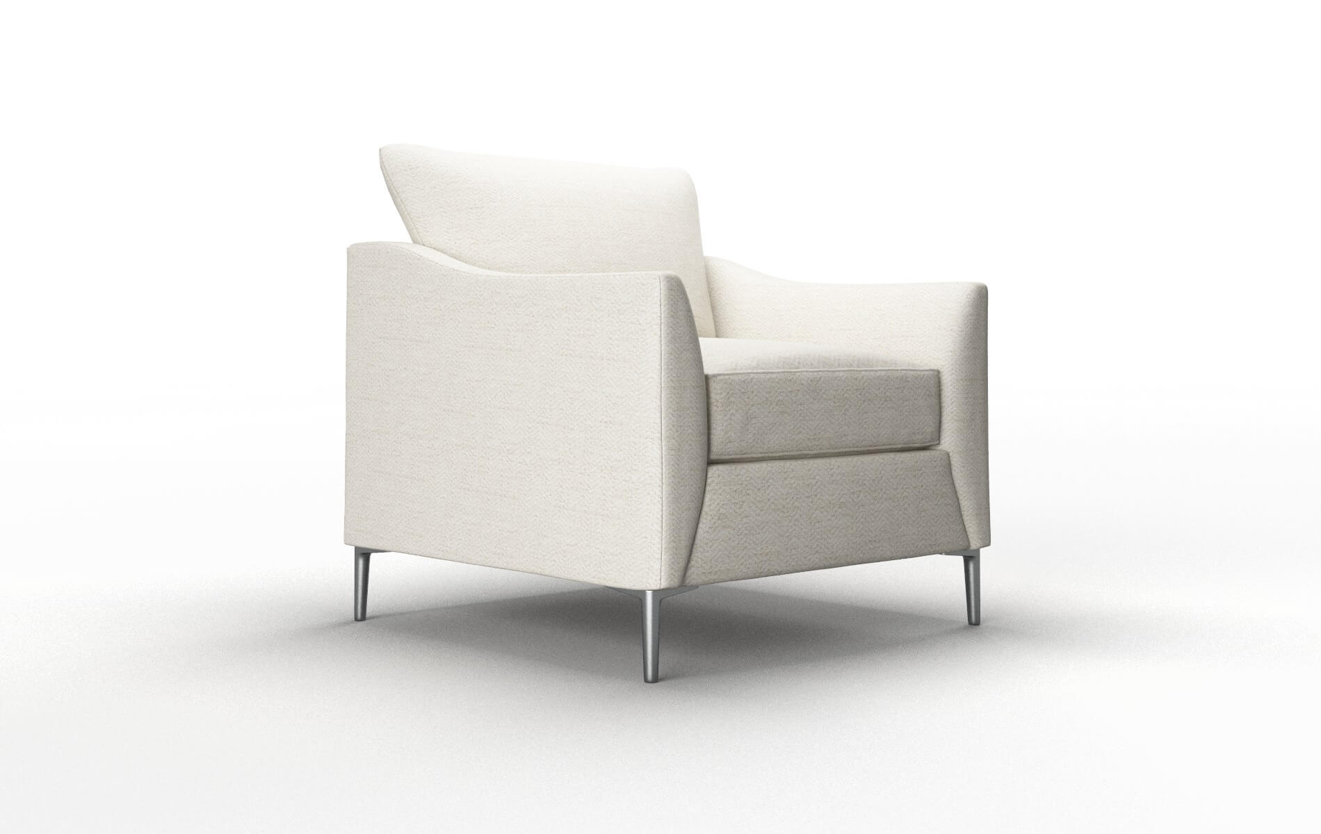 Hamburg Venus Cream Chair metal legs 2