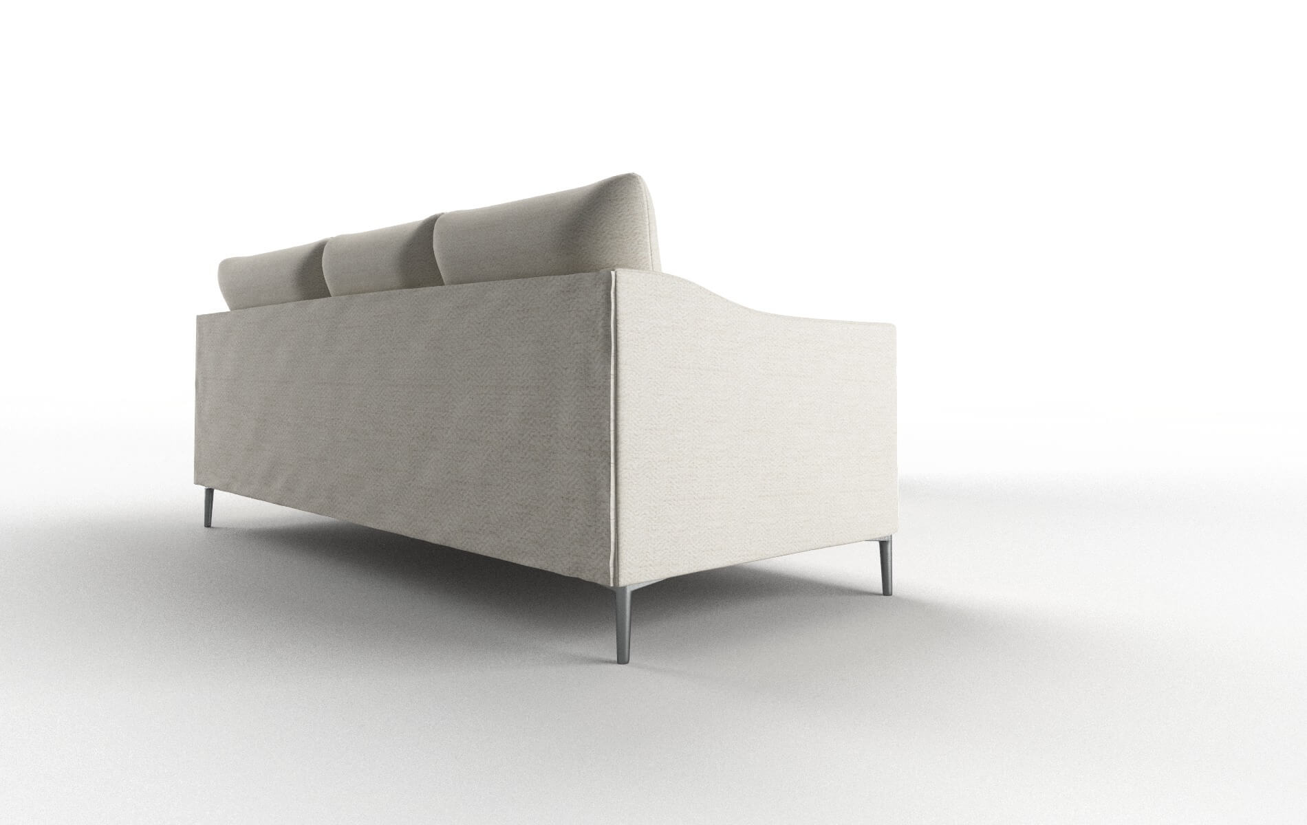 Hamburg Venus Cream Sectional metal legs 3