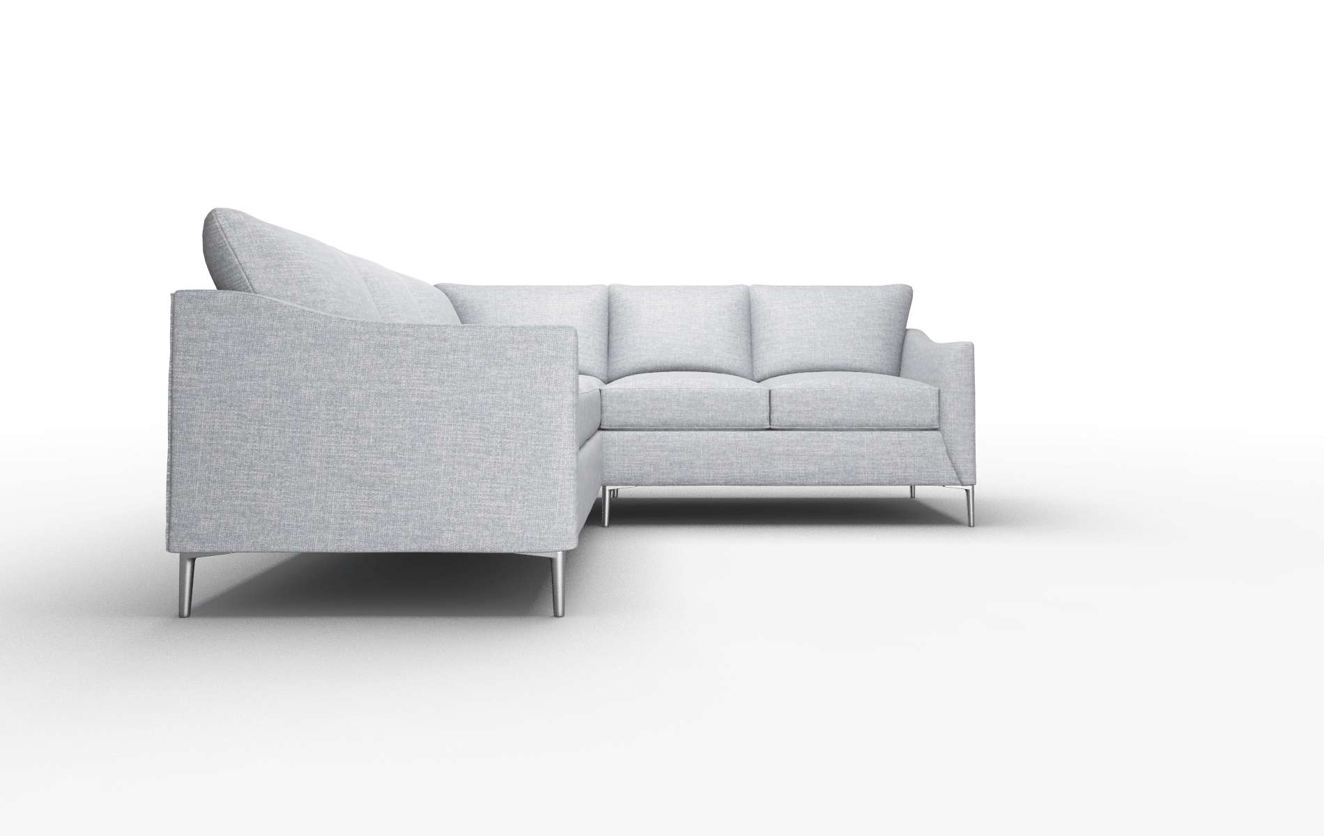 Hamburg Venus Mist Sectional metal legs 2