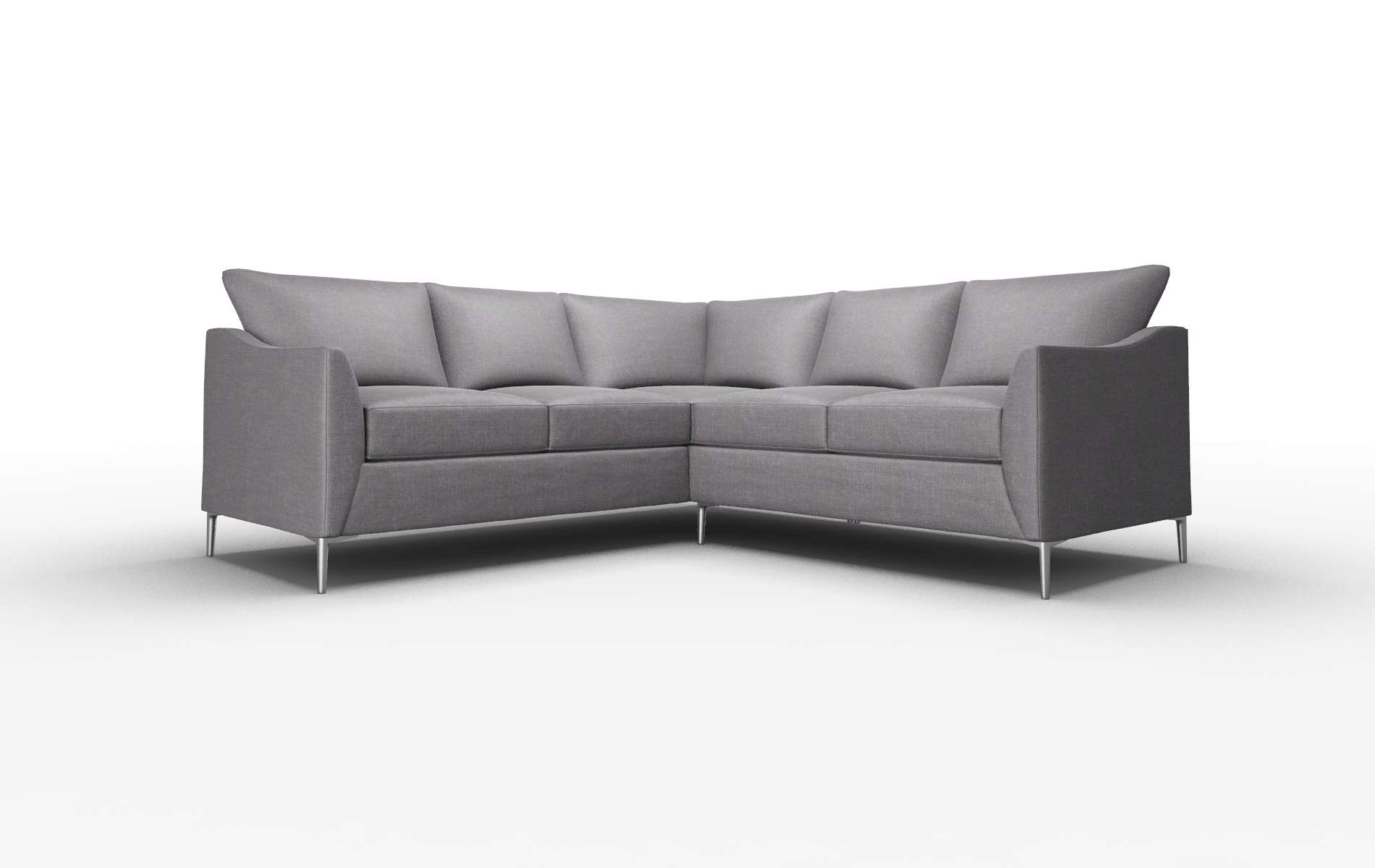 Hamburg Venus Onyx Sectional metal legs 1