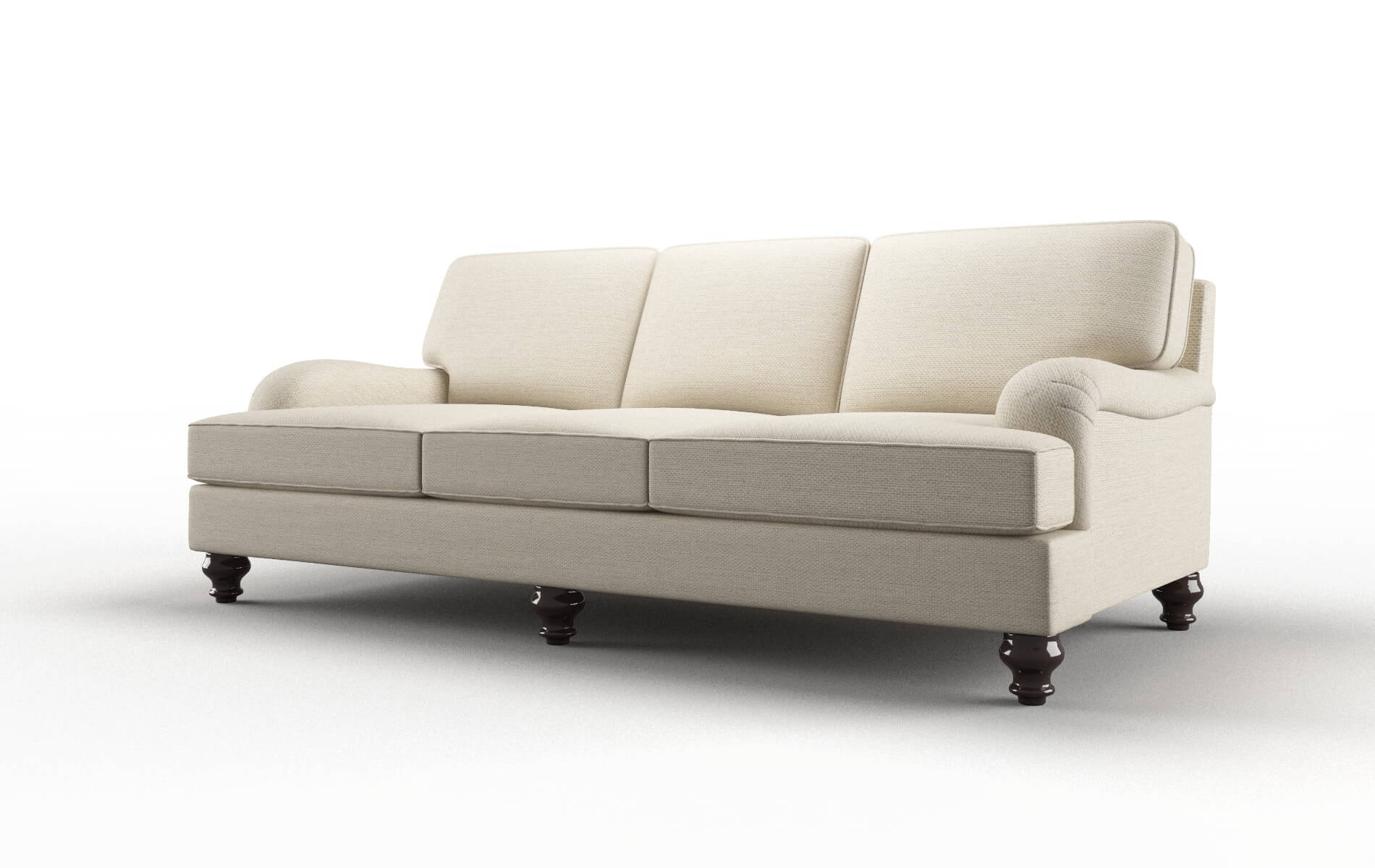 Hamilton Avenger Beach Sofa espresso legs 4
