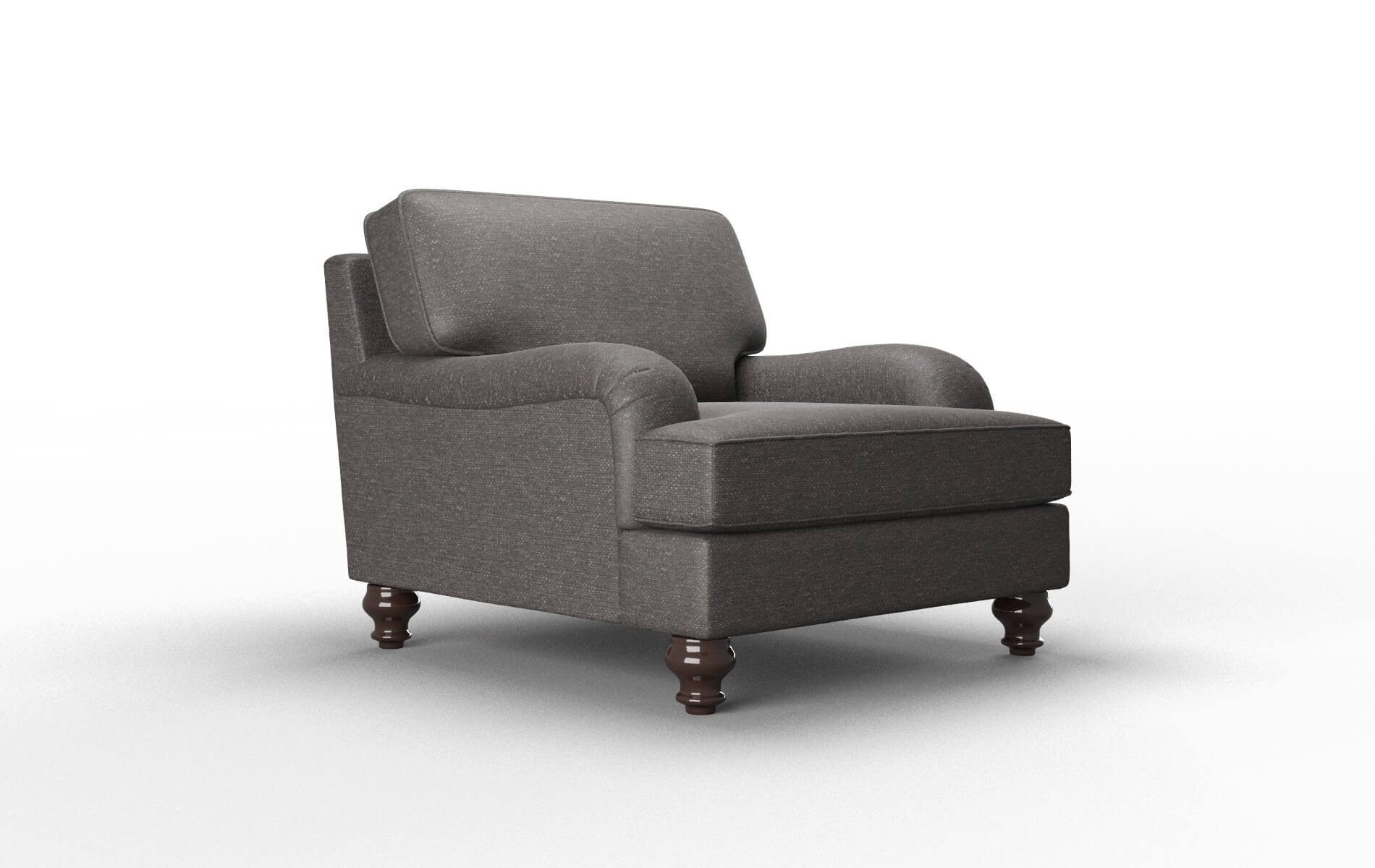 Hamilton Avenger Denim Chair espresso legs 2