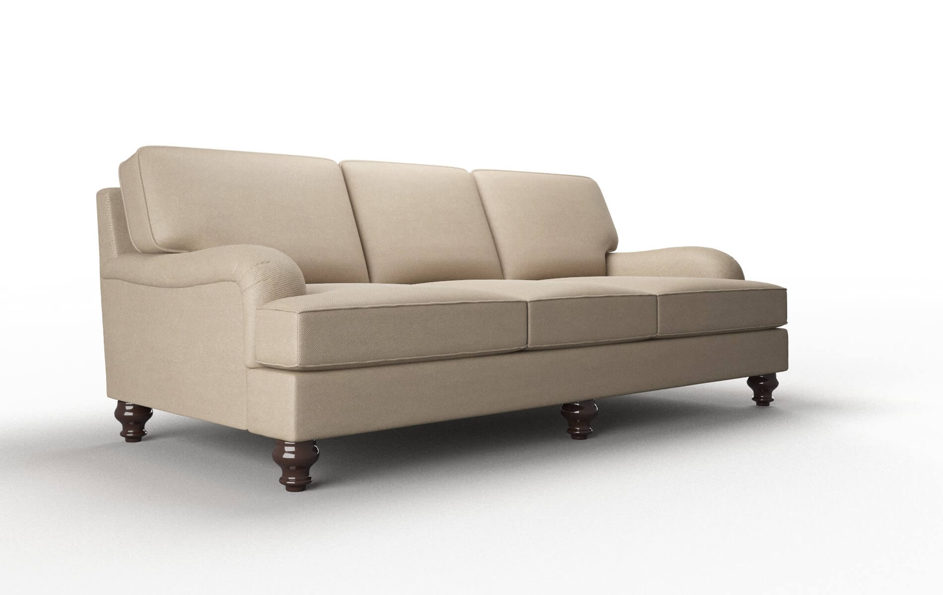 Hamilton Avenger Driftwood Sofa espresso legs 2