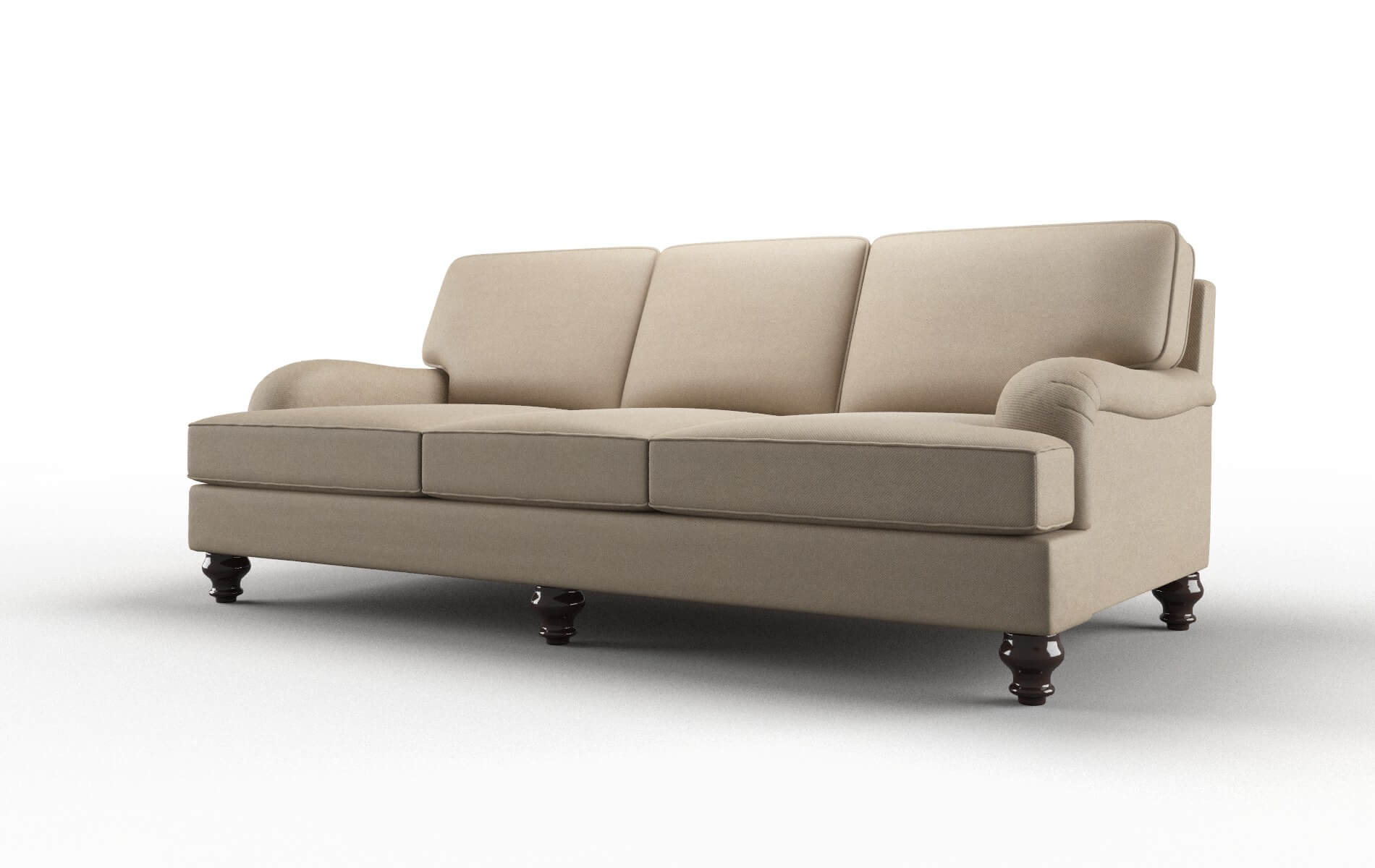 Hamilton Avenger Driftwood Sofa espresso legs 4