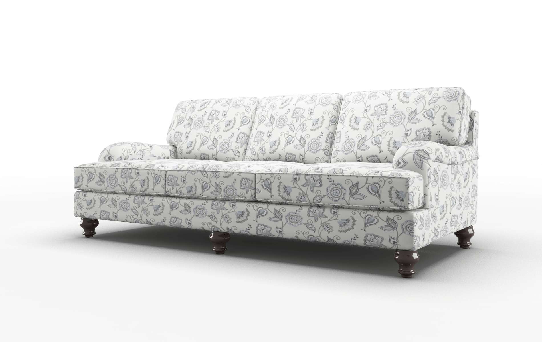 Hamilton Avignon Sky Sofa espresso legs 4