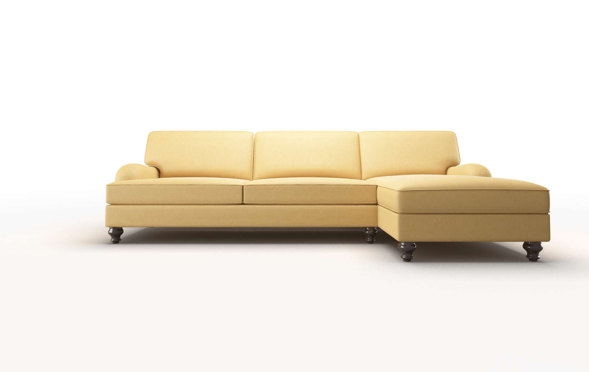 Hamilton Bella Amber Panel espresso legs 1