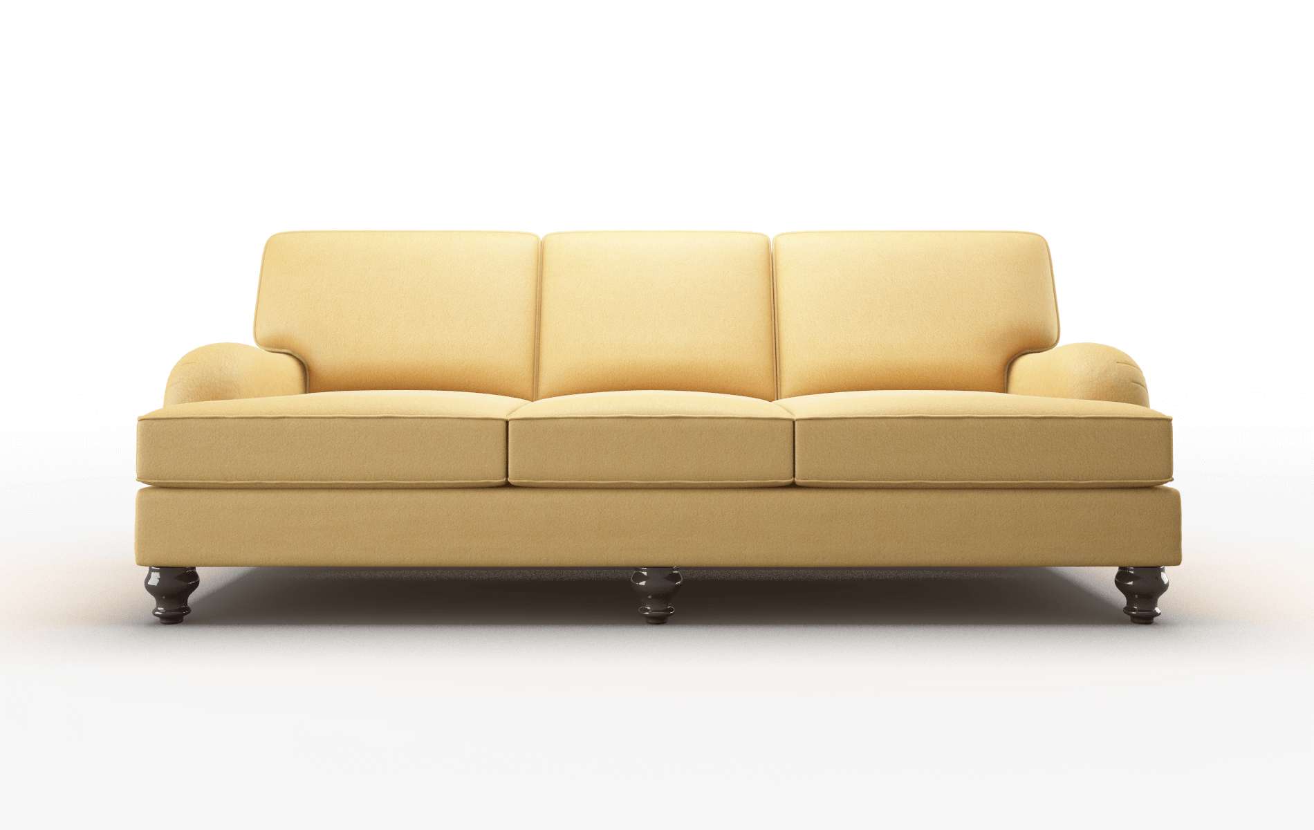 Hamilton Bella amber Sofa Espresso Legs  1