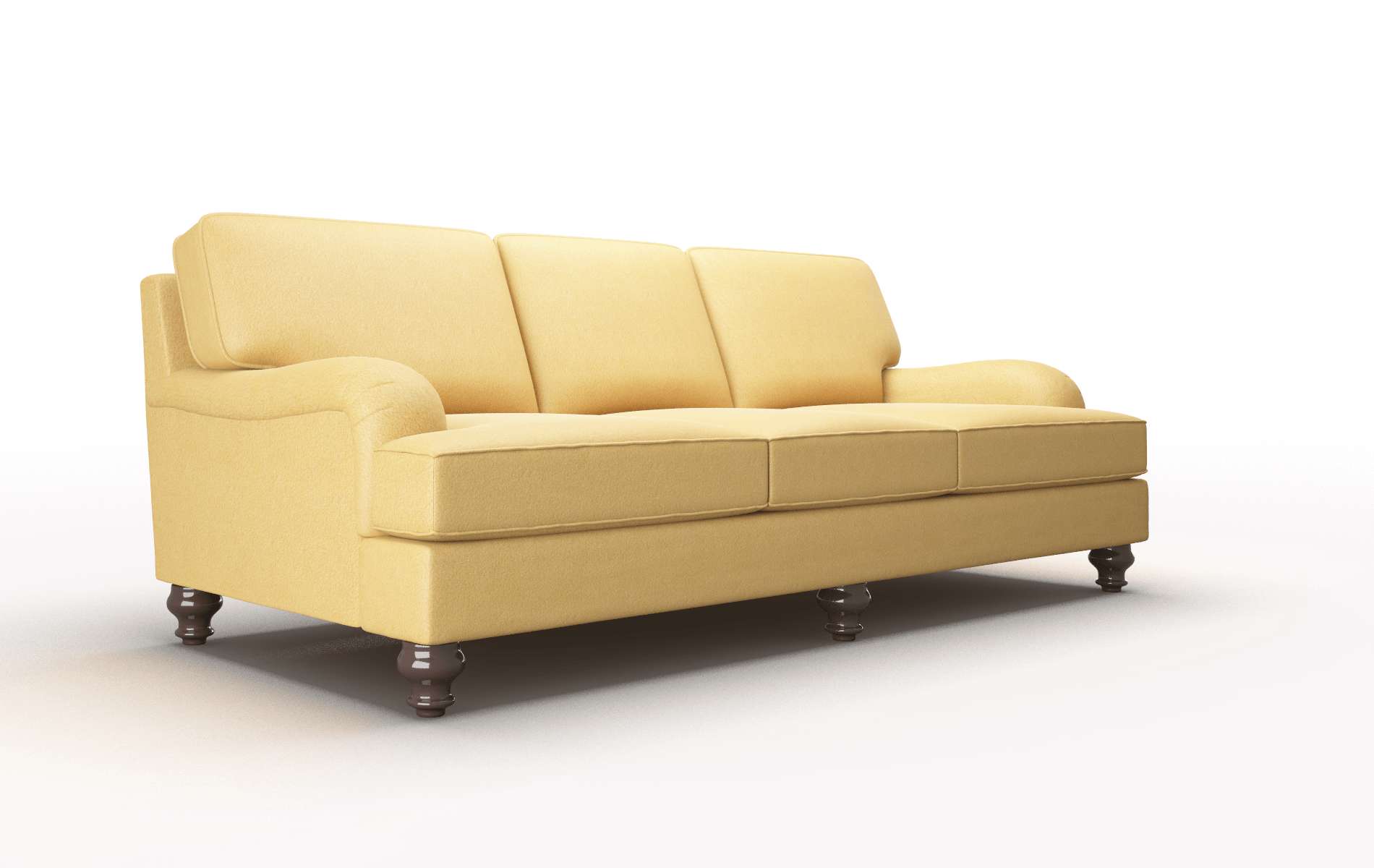 Hamilton Bella Amber Sofa espresso legs 2