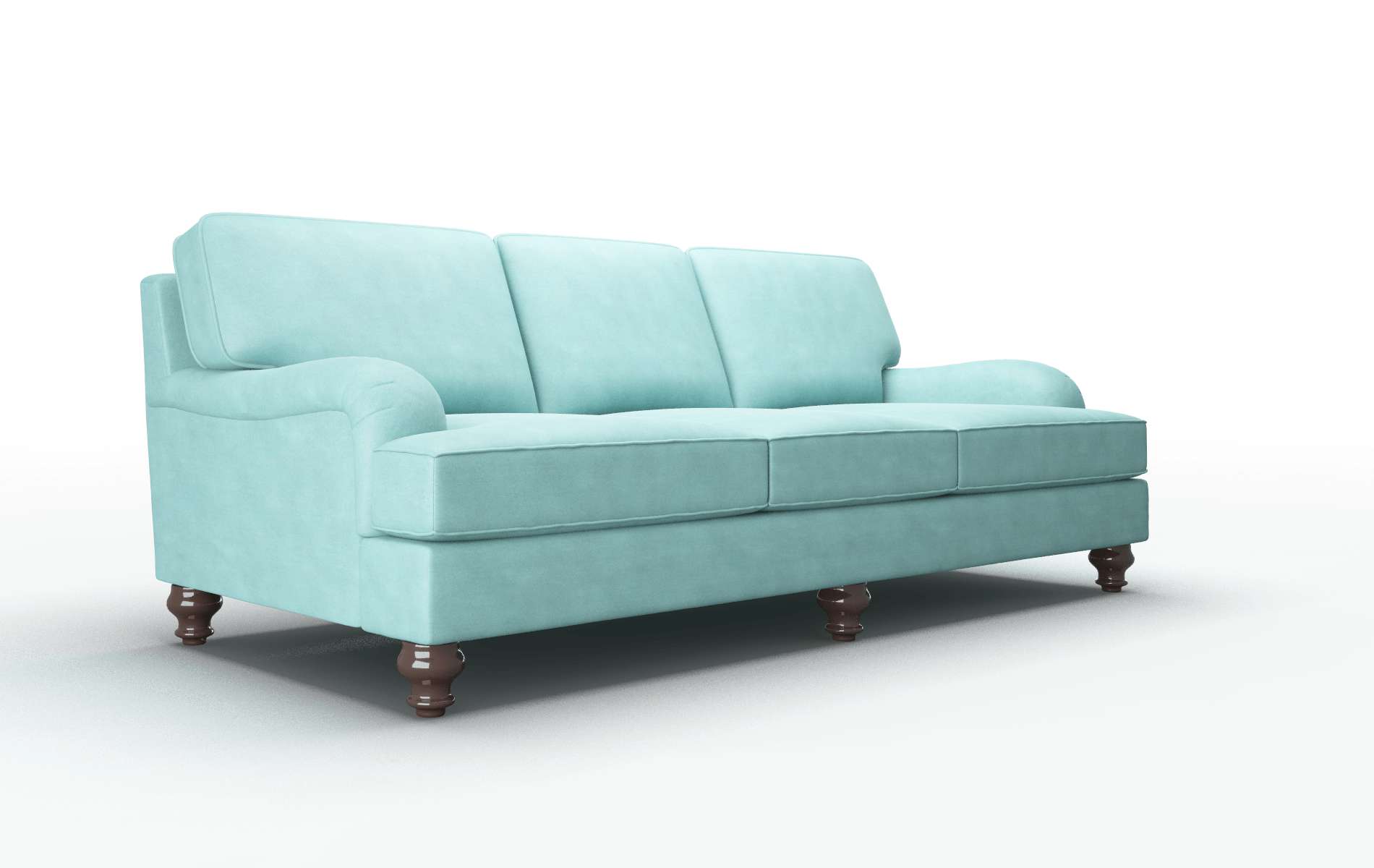 Hamilton Bella Caribbean Sofa espresso legs 2