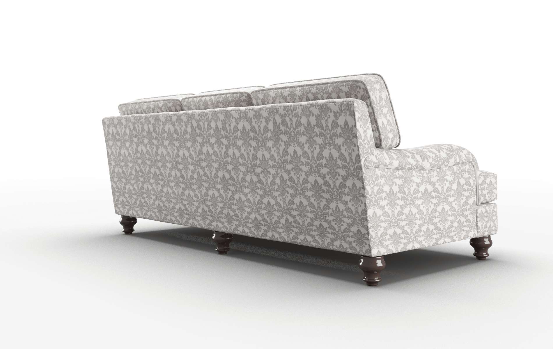 Hamilton Bergamo Dove Sofa espresso legs 5