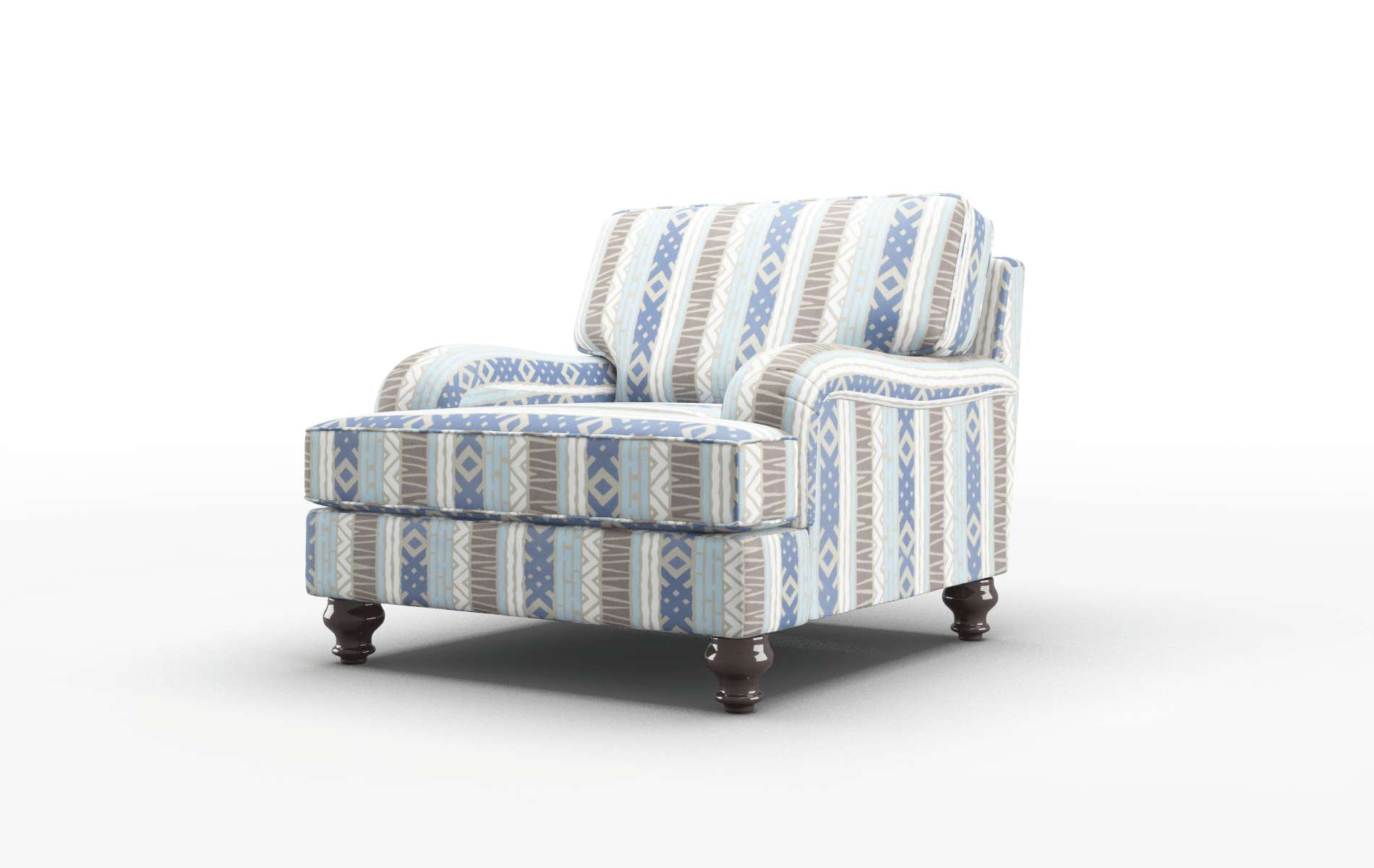 Hamilton Bodhi Indigo Chair espresso legs 4
