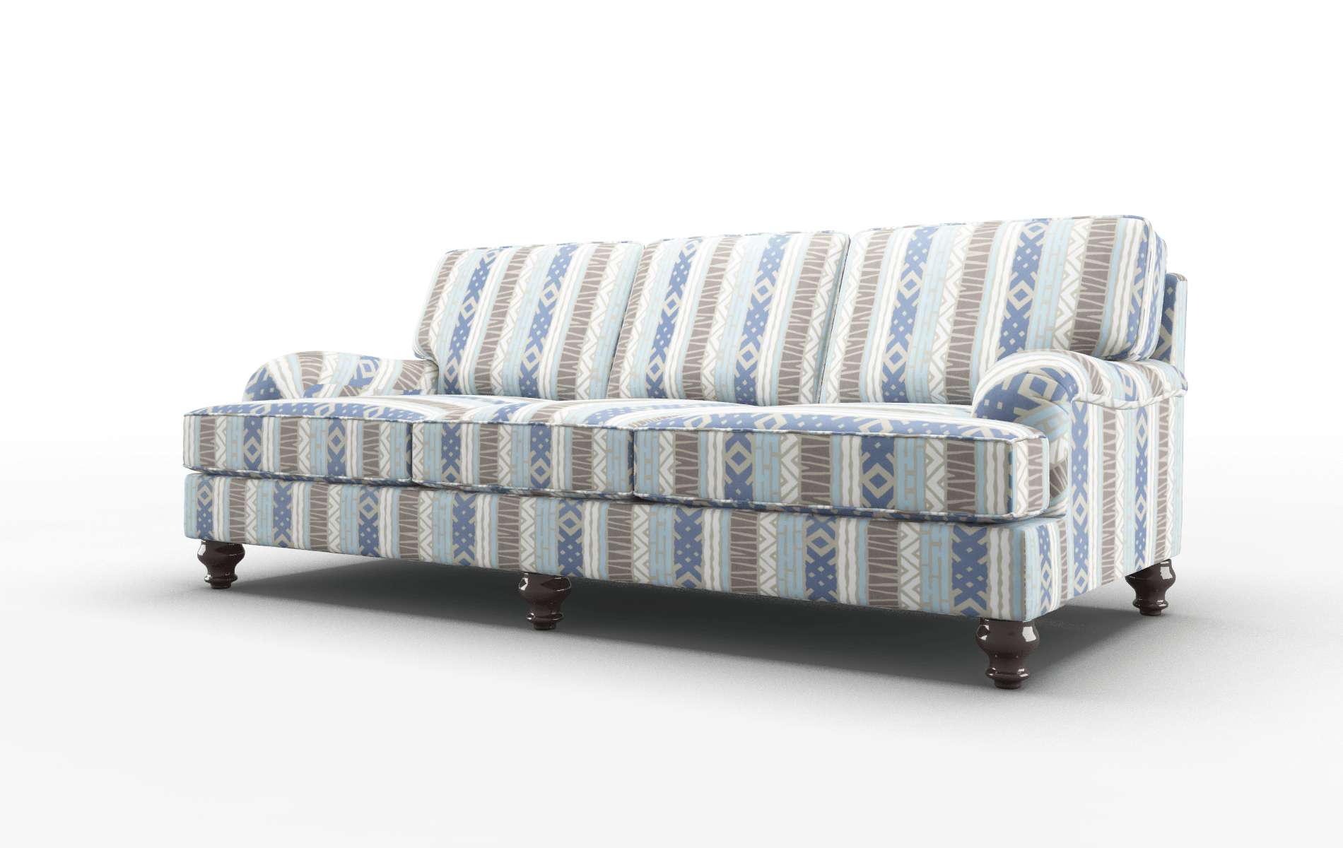 Hamilton Bodhi Indigo Sofa espresso legs 4