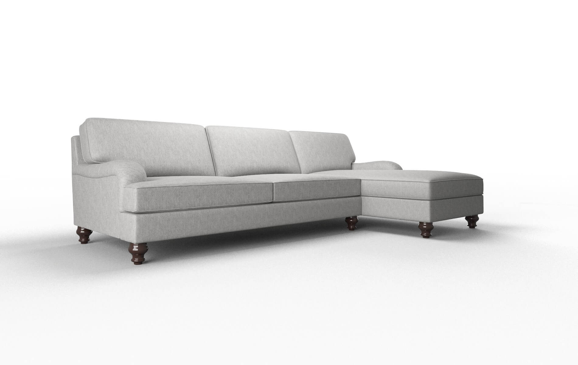 Hamilton Bungalow Graphite Panel espresso legs 2