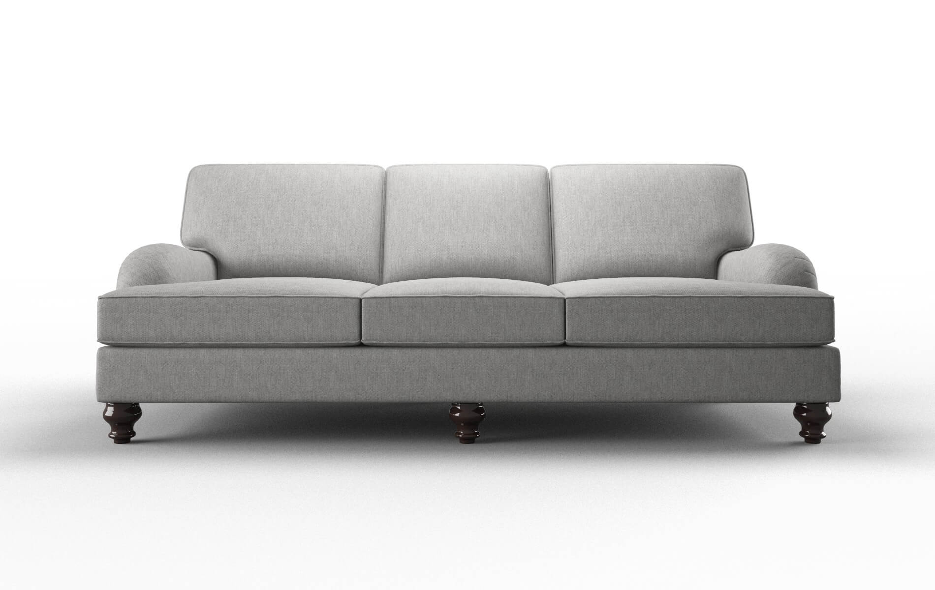 Hamilton Bungalow graphite Sofa Espresso Legs  1