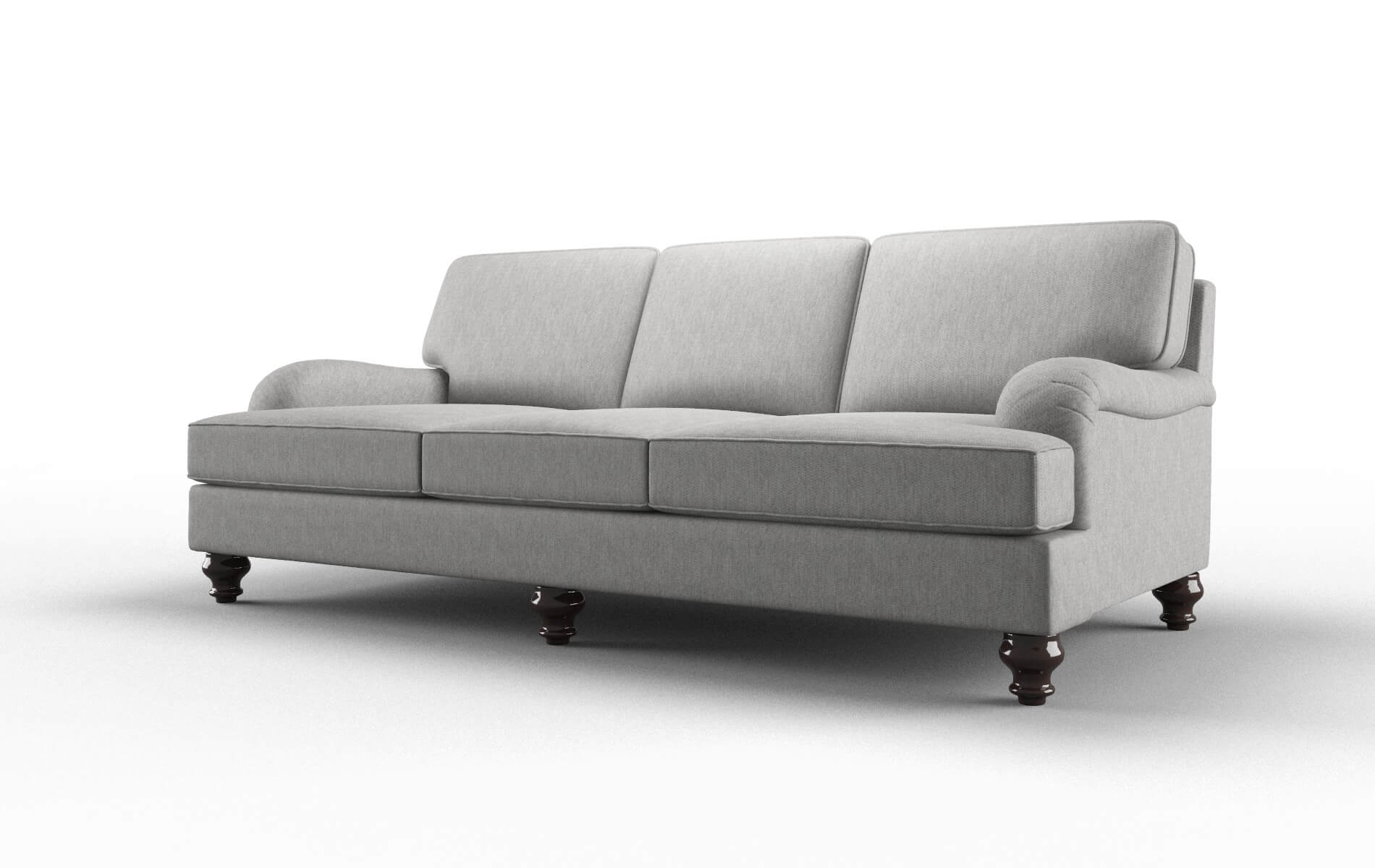 Hamilton Bungalow Graphite Sofa espresso legs 4