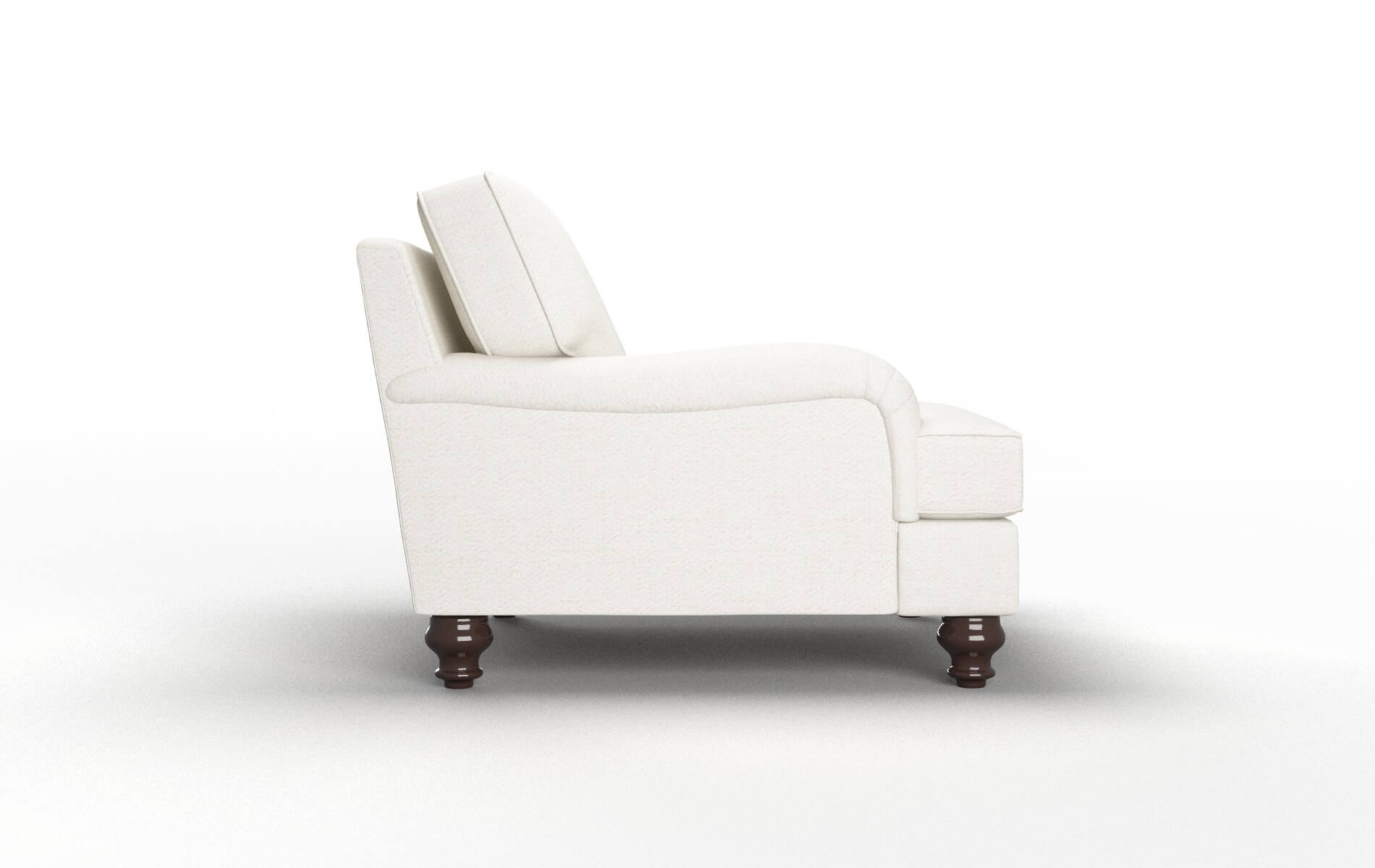 Hamilton Catalina Ivory Chair espresso legs 3