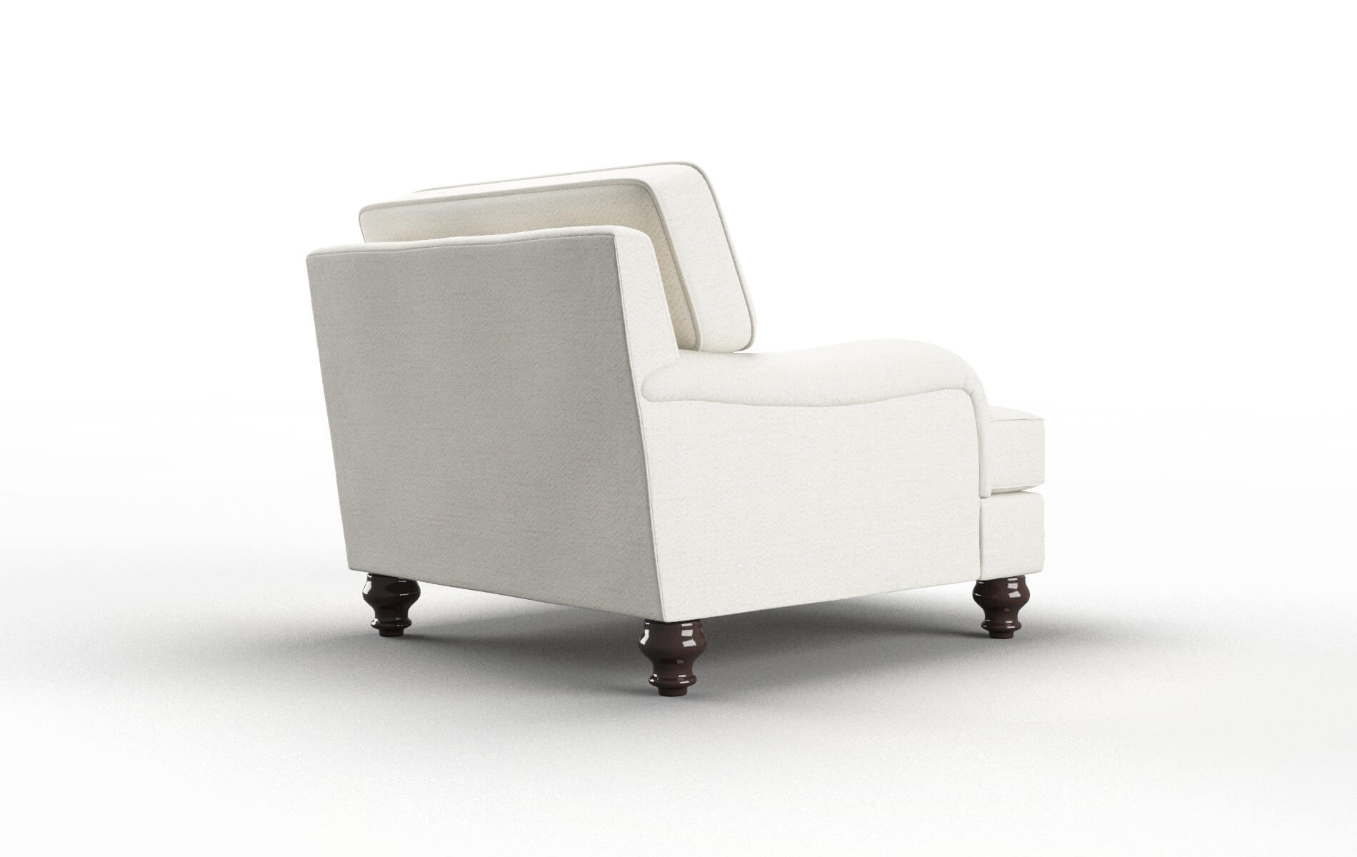 Hamilton Catalina Ivory Chair espresso legs 5