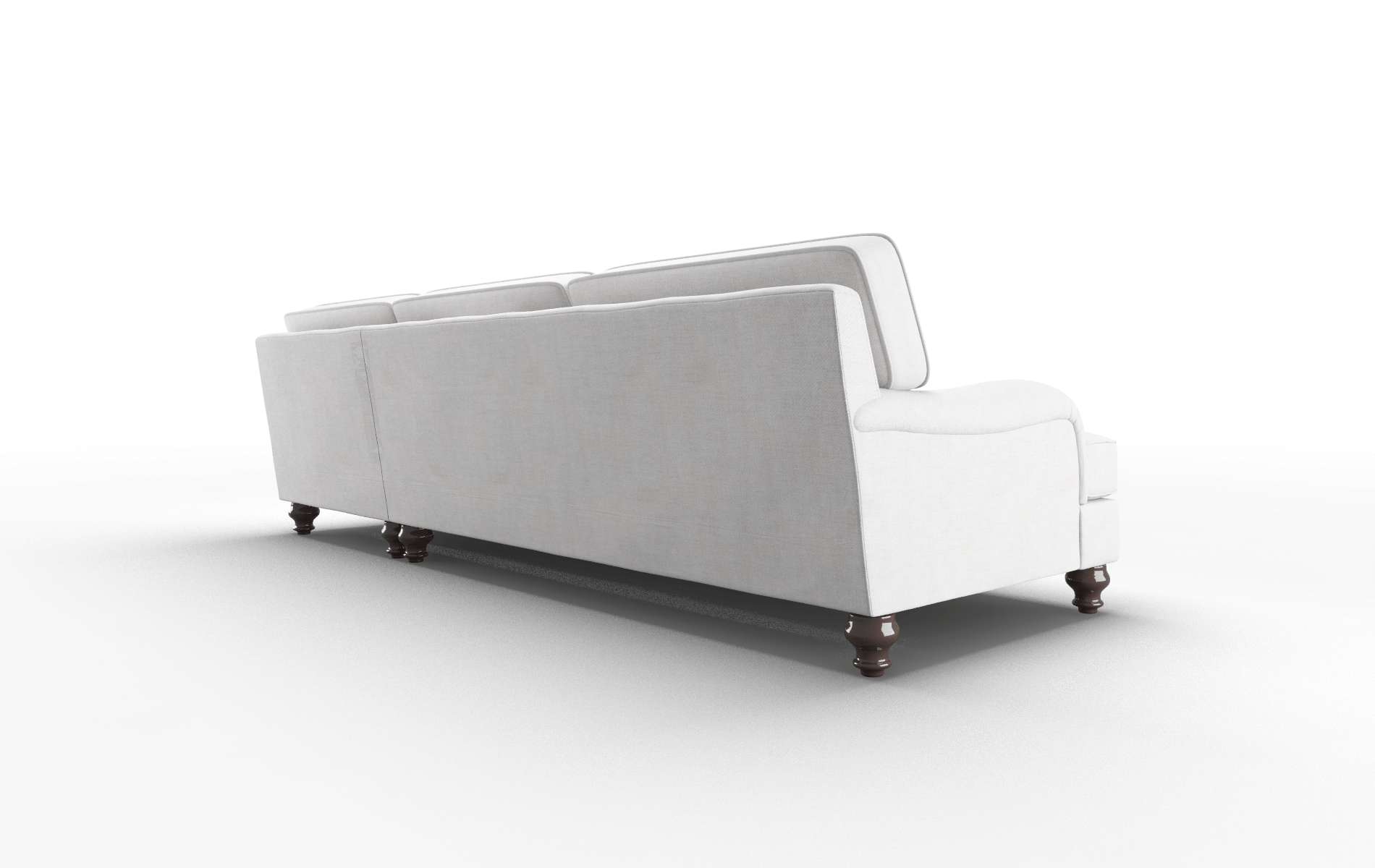 Hamilton Catalina Ivory Panel espresso legs 5