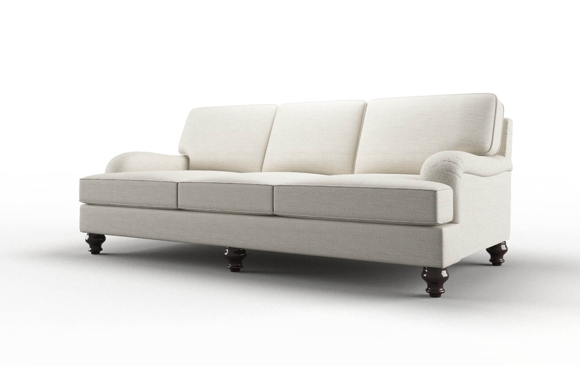 Hamilton Catalina Linen Sofa espresso legs 4