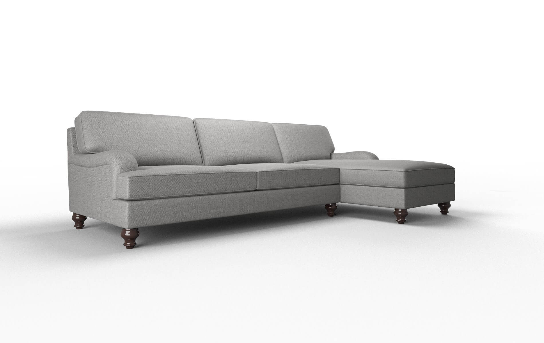 Hamilton Catalina Steel Panel espresso legs 2