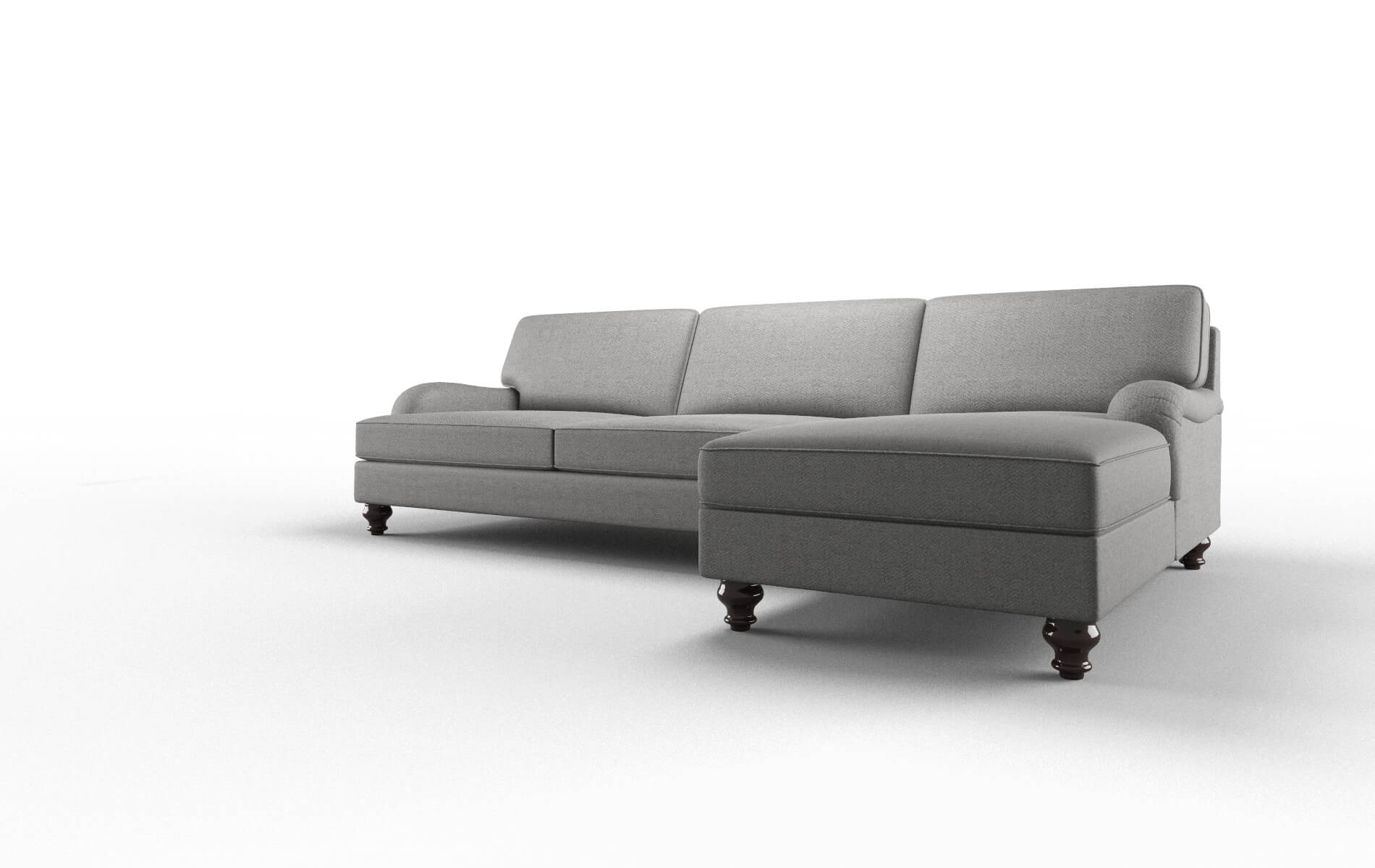 Hamilton Catalina Steel Panel espresso legs 4