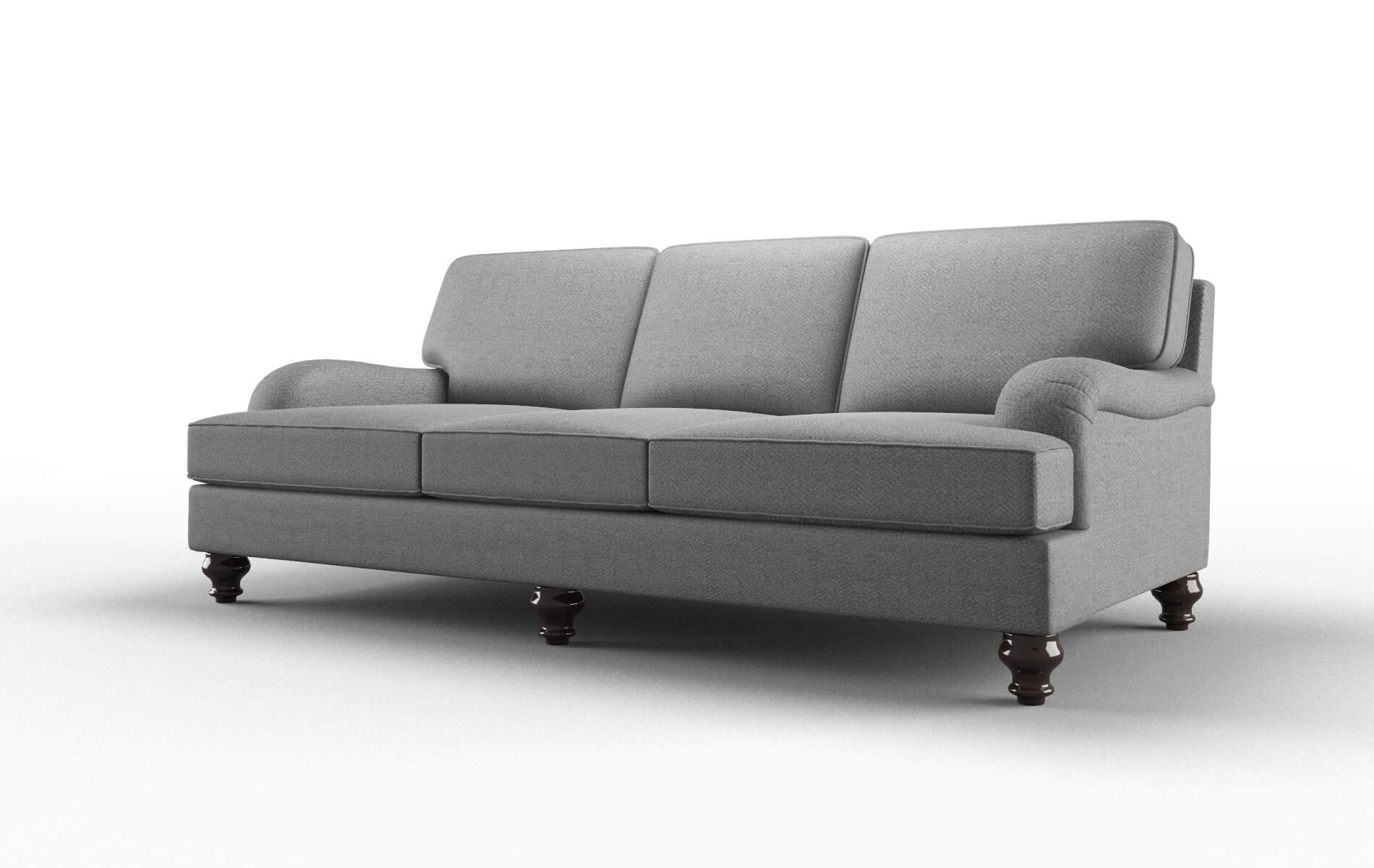 Hamilton Catalina Steel Sofa espresso legs 4