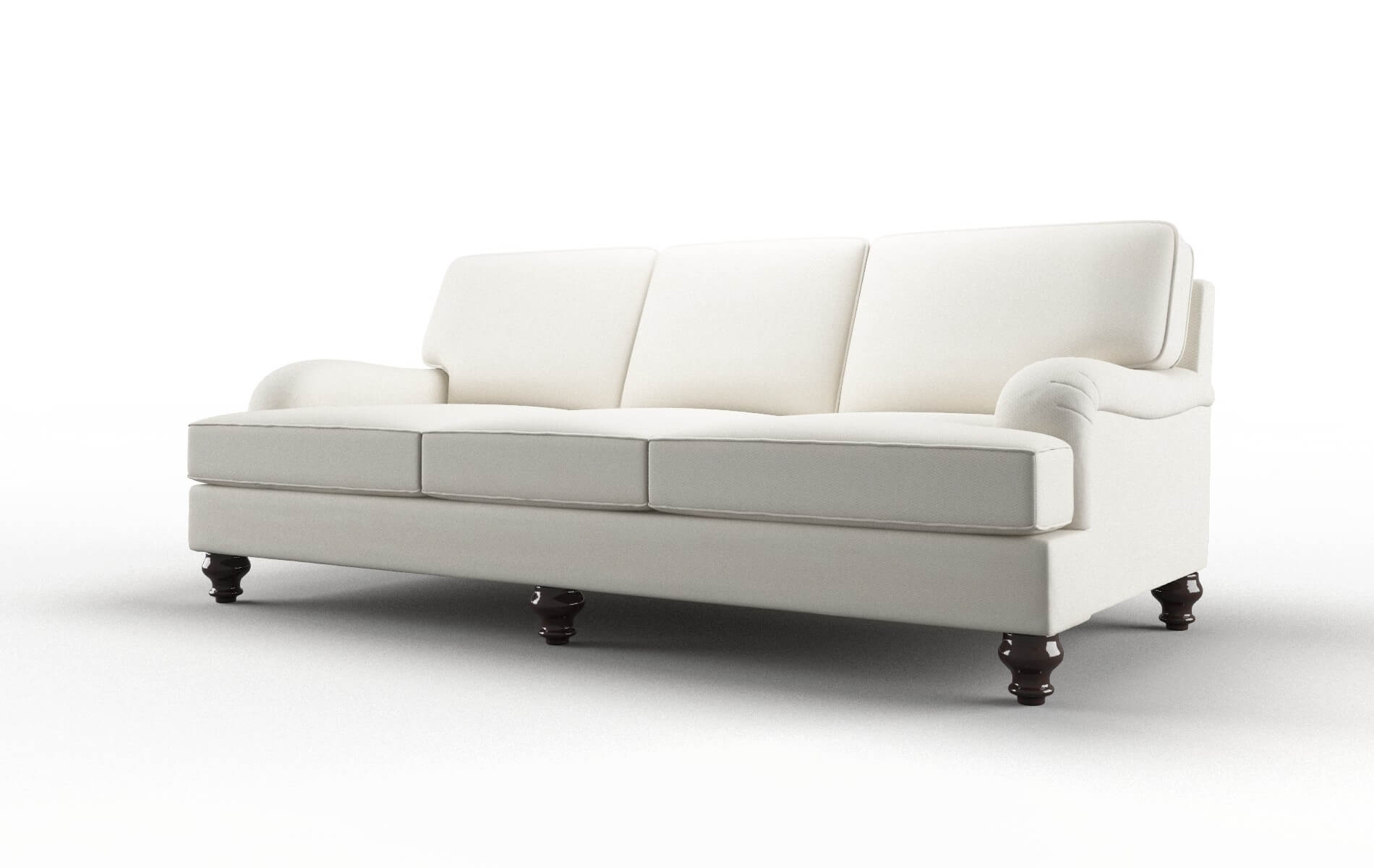 Hamilton Chance Bone Sofa espresso legs 4