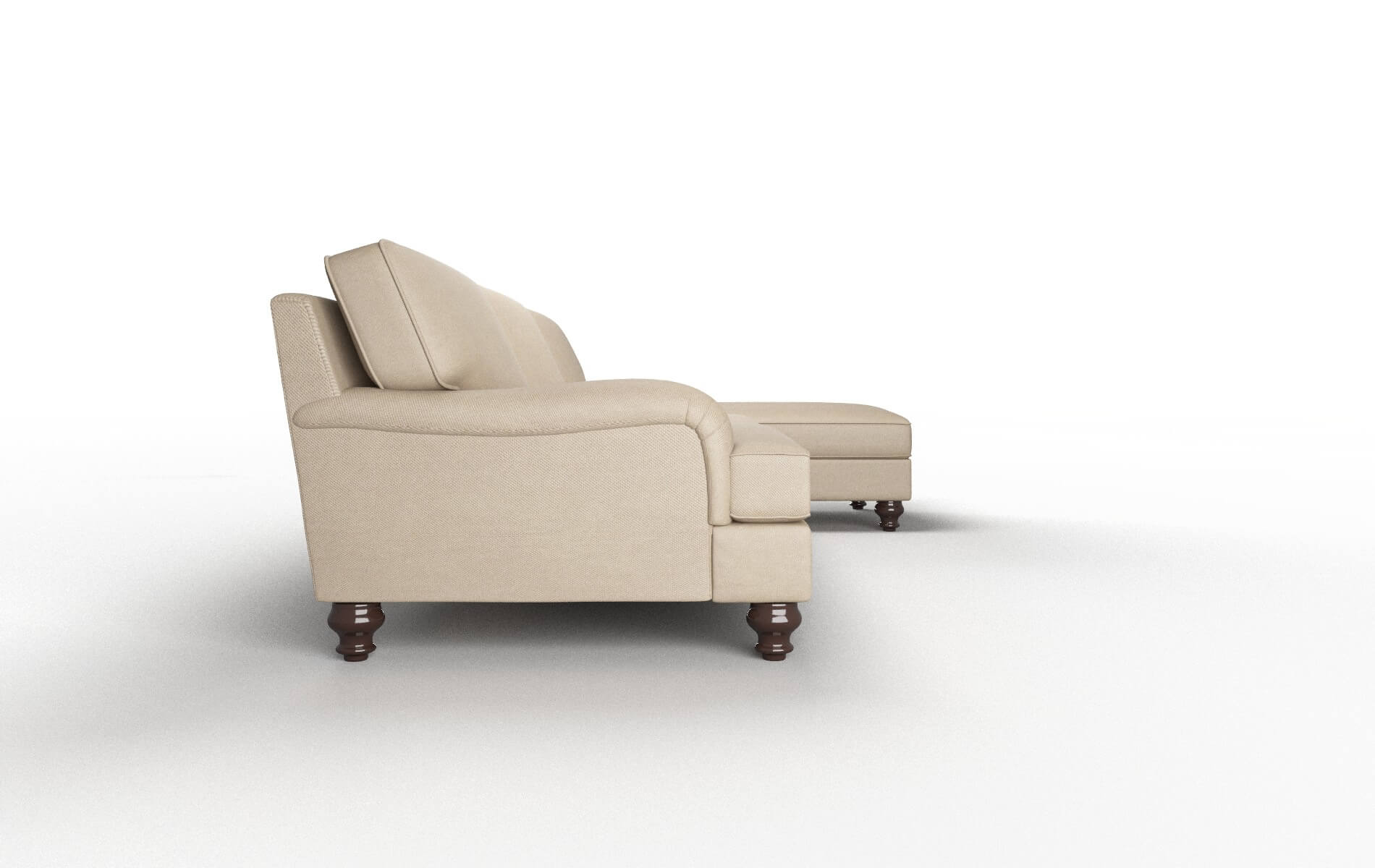 Hamilton Chance Platinum Panel espresso legs 3