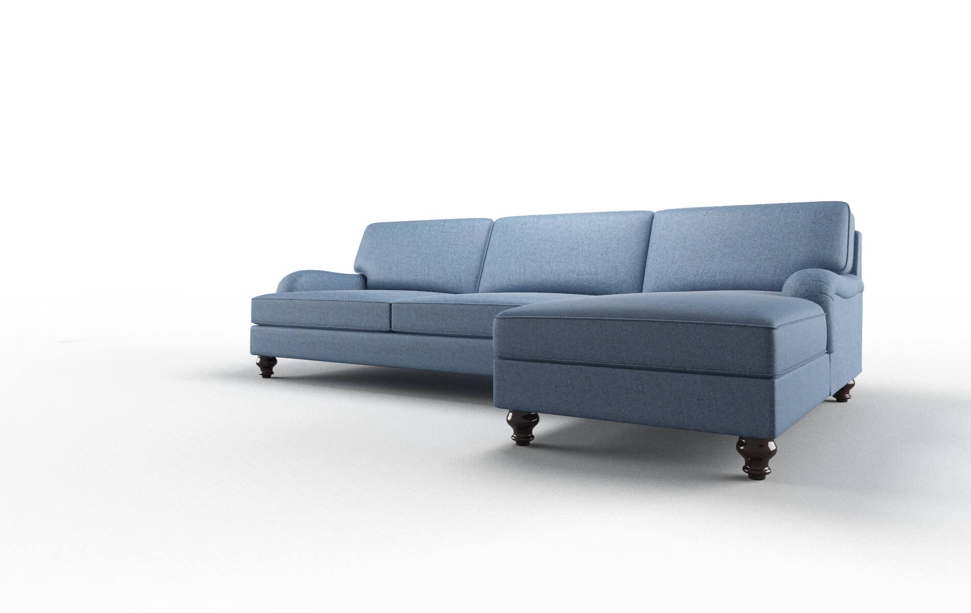 Hamilton Clyde Deep_ocean Panel espresso legs 4