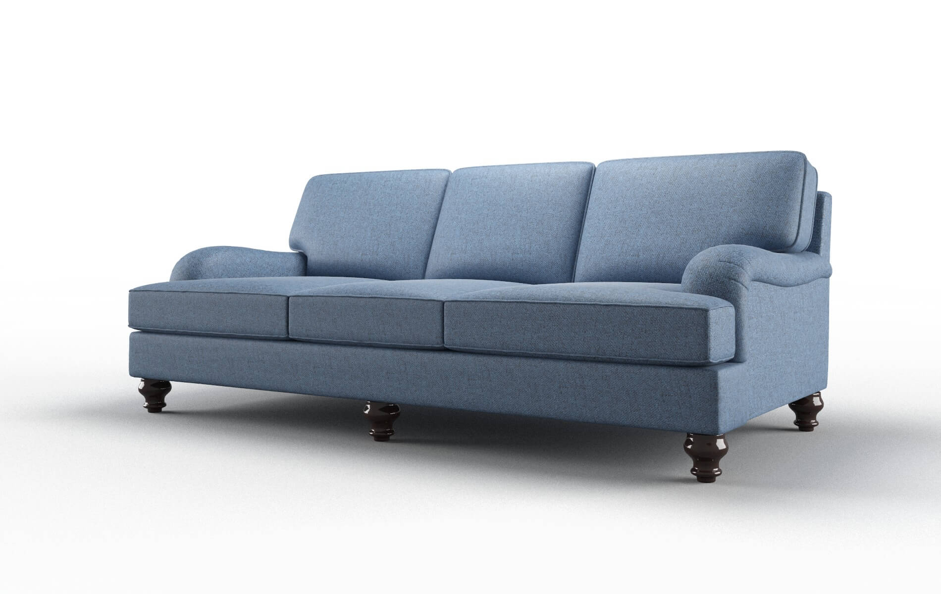Hamilton Clyde Deep_ocean Sofa espresso legs 4