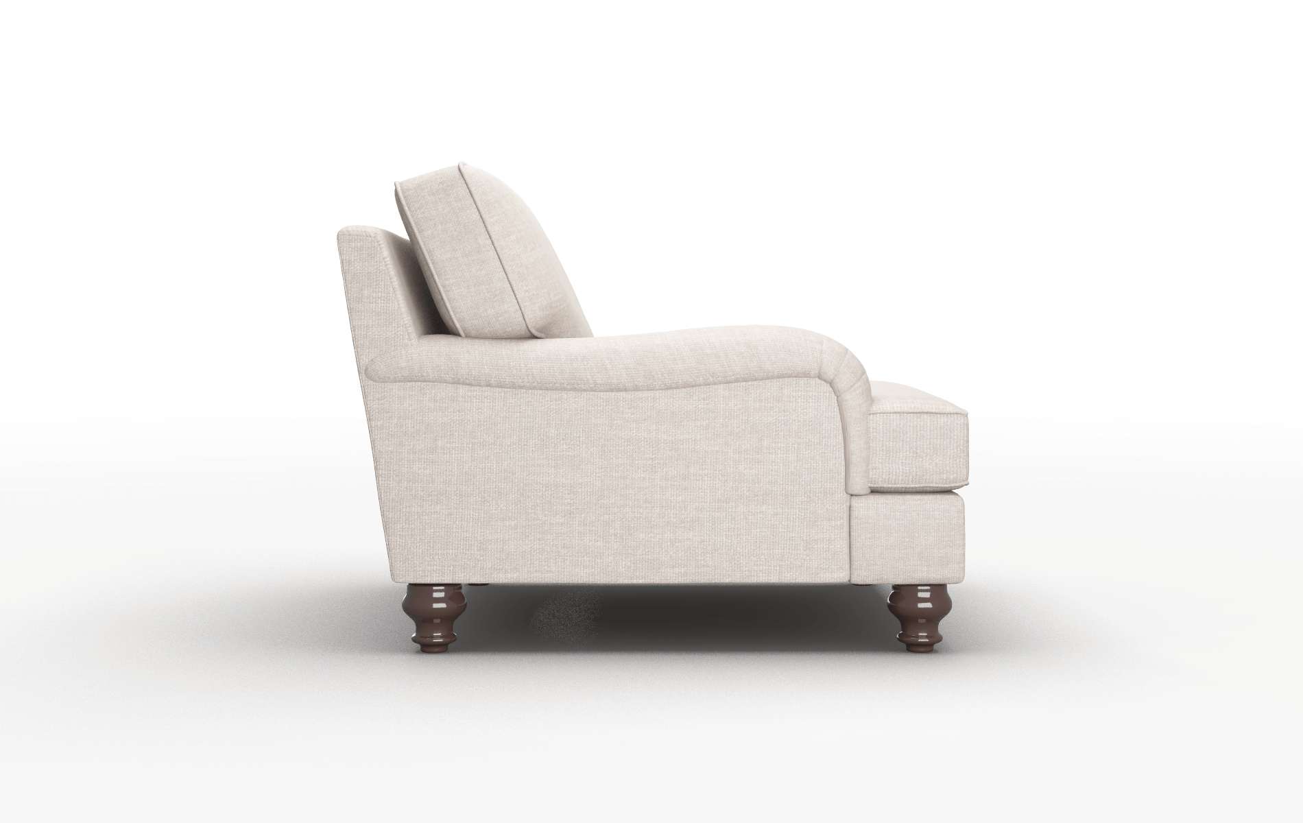 Hamilton Clyde Dolphin Chair espresso legs 3