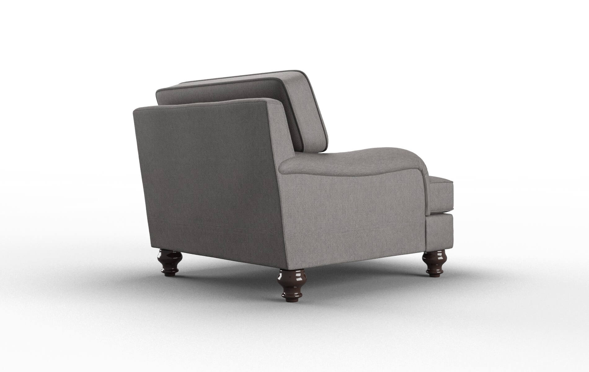 Hamilton Cosmo Charcoal Chair espresso legs 5