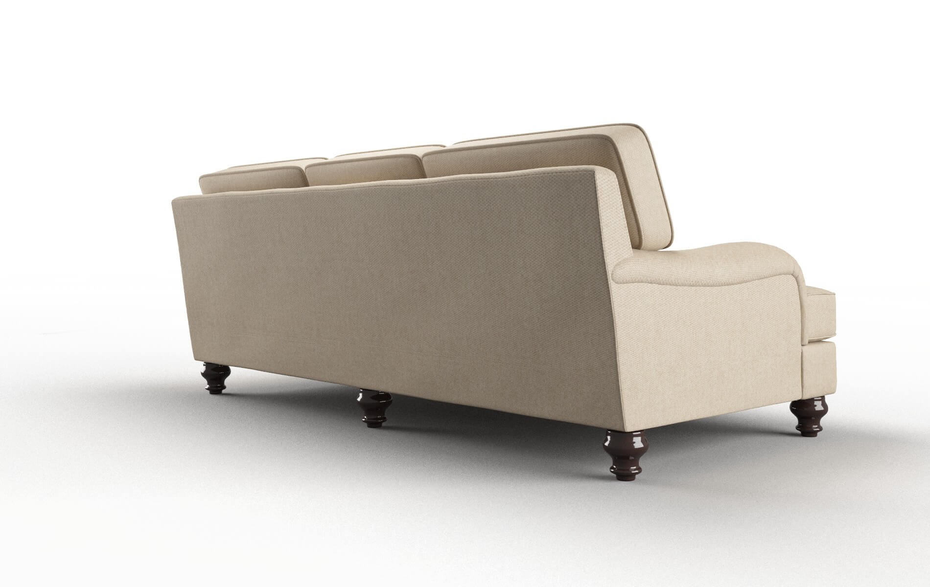 Hamilton Cosmo Fawn Sofa espresso legs 5