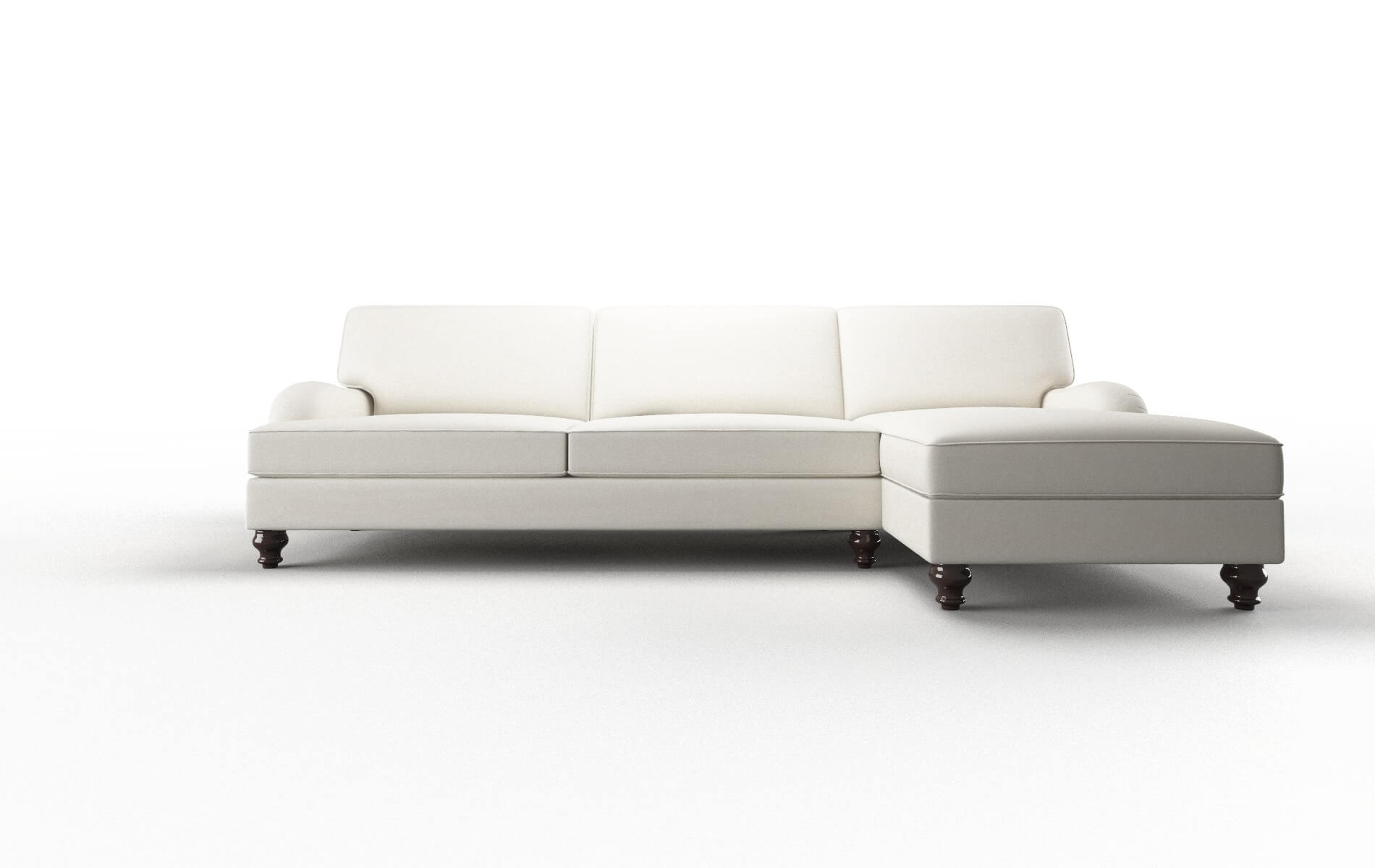 Hamilton Cosmo ivory Panel Espresso Legs  1