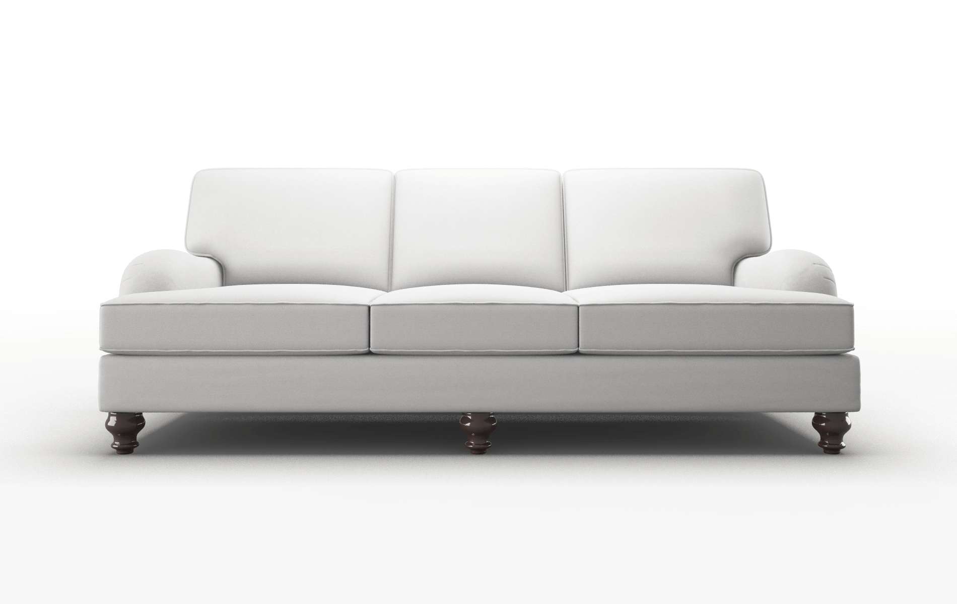 Hamilton Dawson Platinum Sofa espresso legs 1