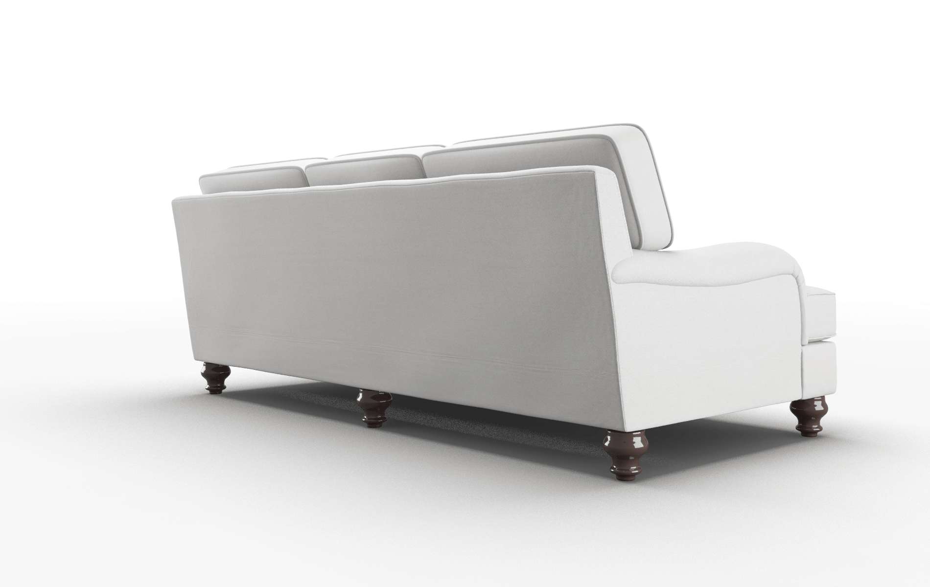 Hamilton Dawson Platinum Sofa espresso legs 5