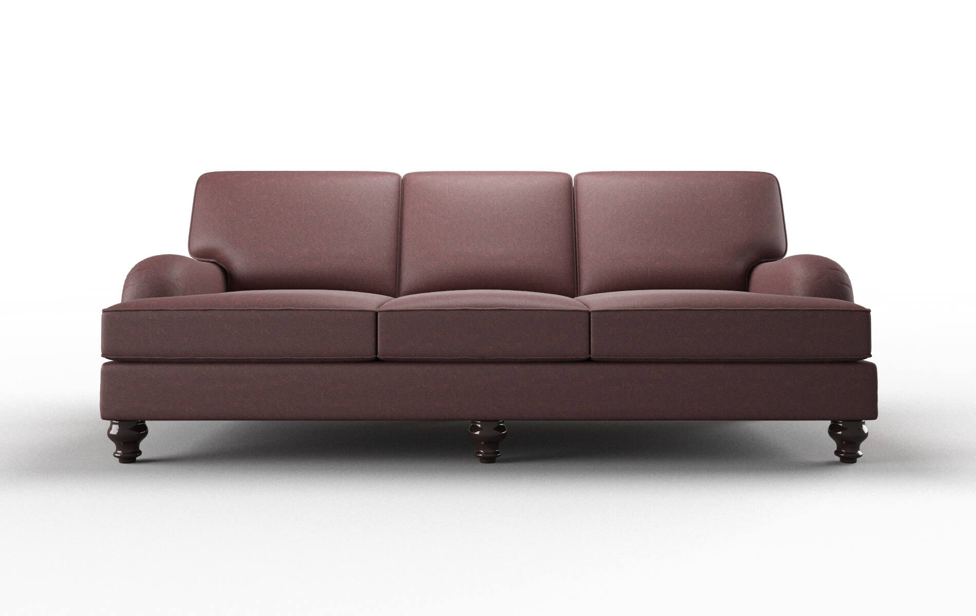 Hamilton Derby Berry Sofa espresso legs 1