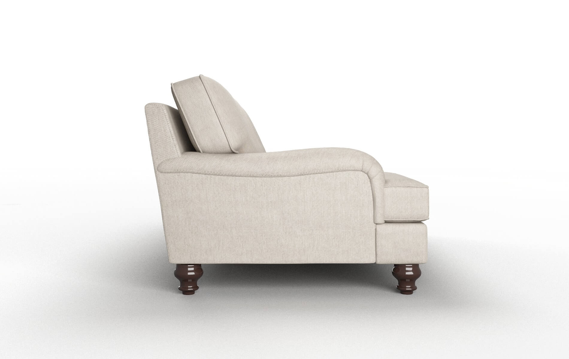 Hamilton Derby Linen Sofa espresso legs 3