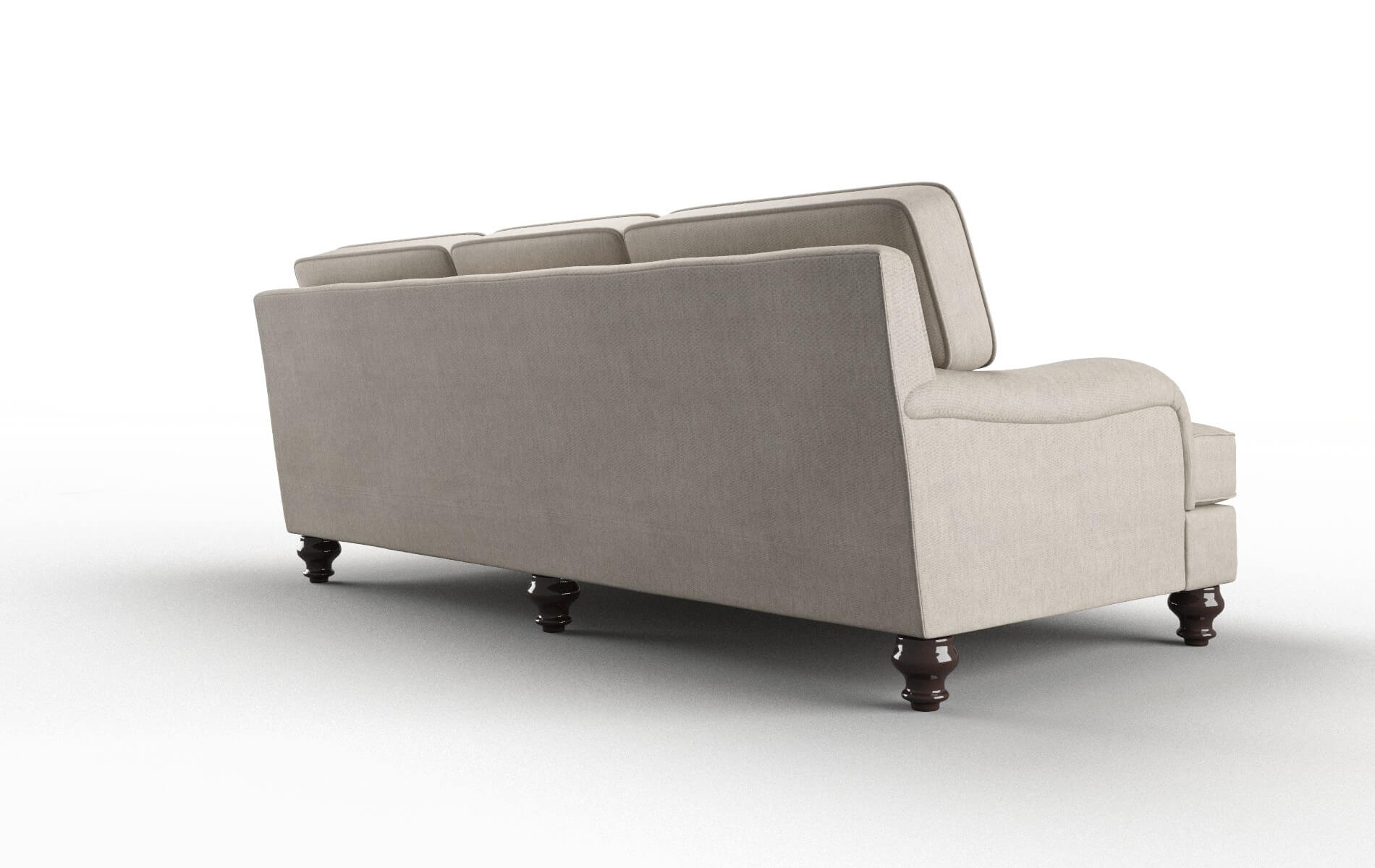 Hamilton Derby Linen Sofa espresso legs 5