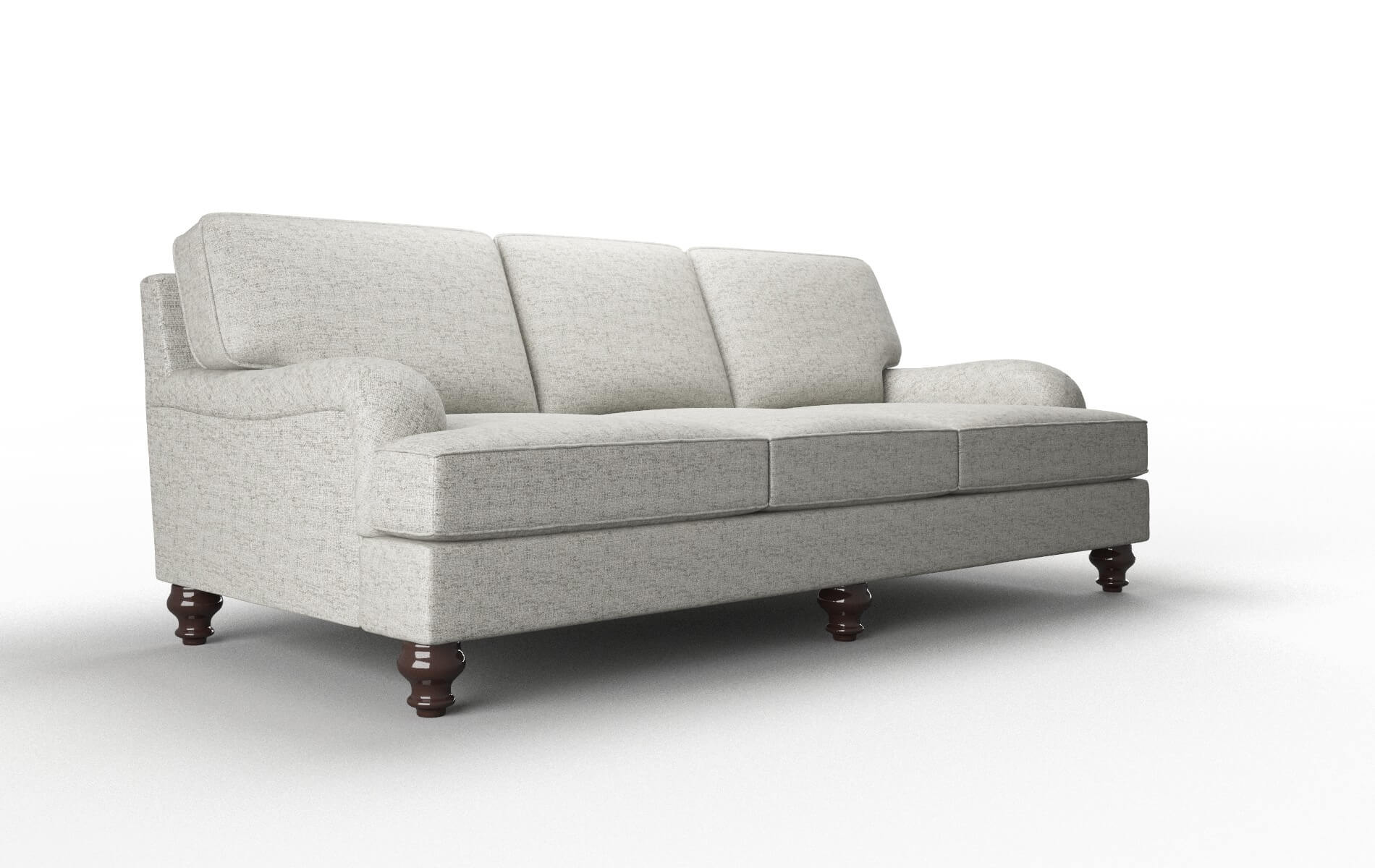 Hamilton Derby Silver Sofa espresso legs 2