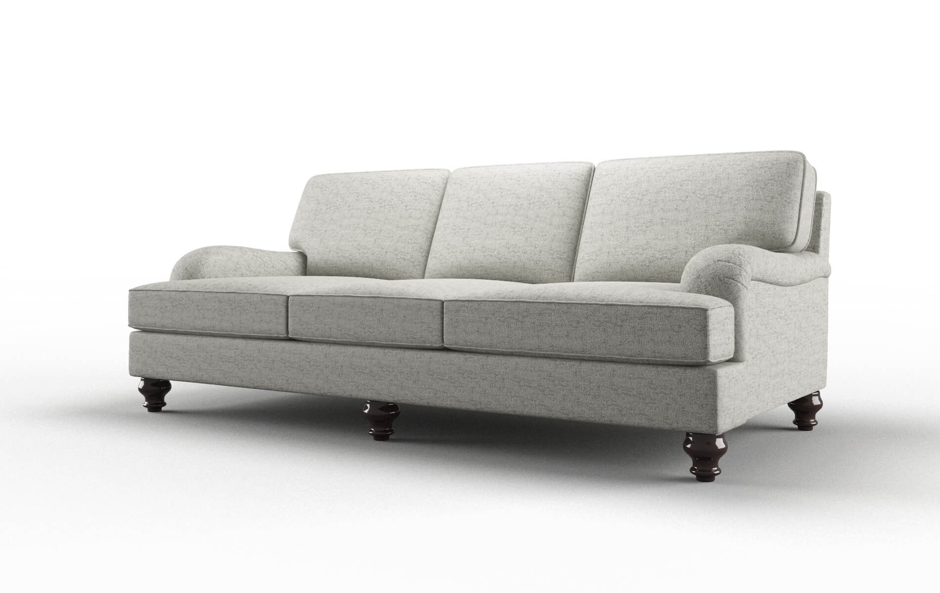 Hamilton Derby Silver Sofa espresso legs 4
